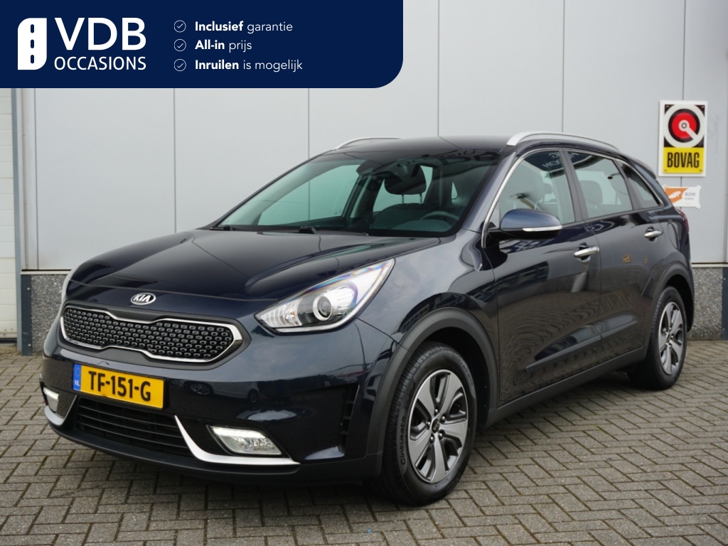 Kia Niro 1.6 GDi H. DynamicL. Half Leder | CarPlay | Navigatie | NAP