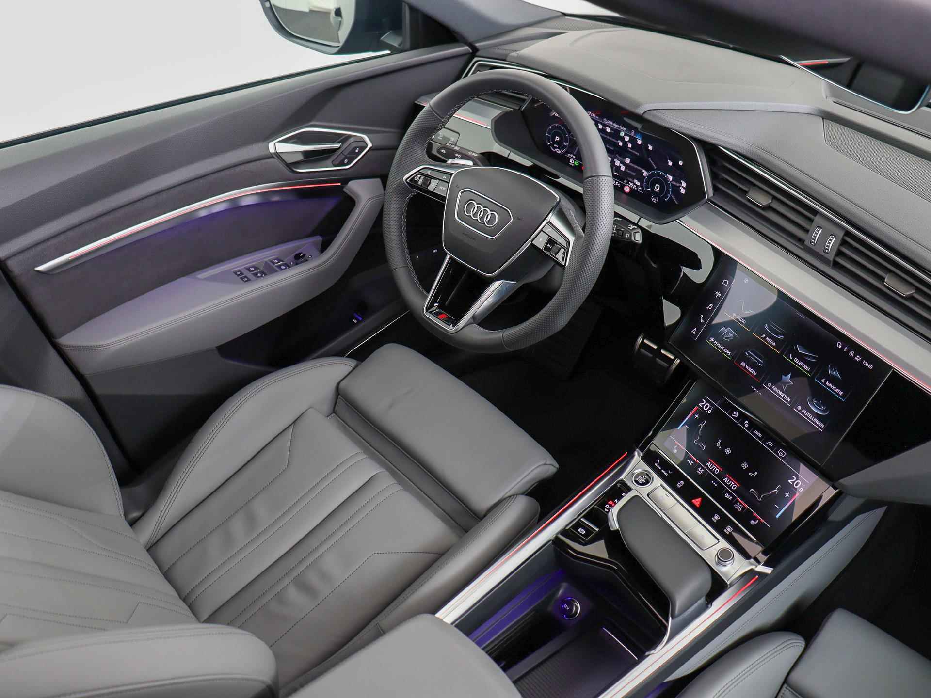 Audi Q8 e-tron 55 quattro S Edition 115 kWh 408 PK | S-Line | Panoramadak | Keyless | Matrix-LED | B&O | Apple CarPlay | - 5/65