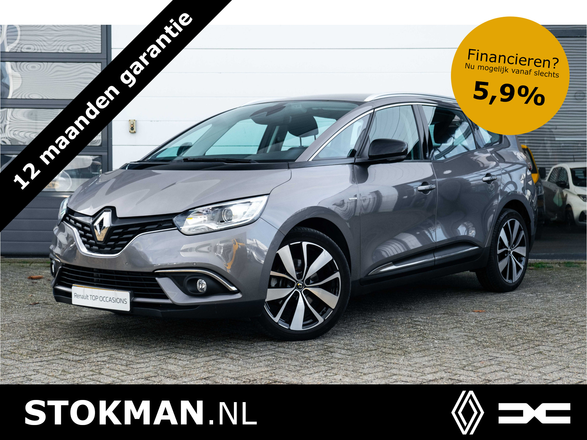 Renault Grand Scénic 1.3 TCe 140 PK Limited | Trekhaak | Parkeersensoren V + A | | incl. Bovag rijklaarpakket met 12 maanden garantie bij viaBOVAG.nl