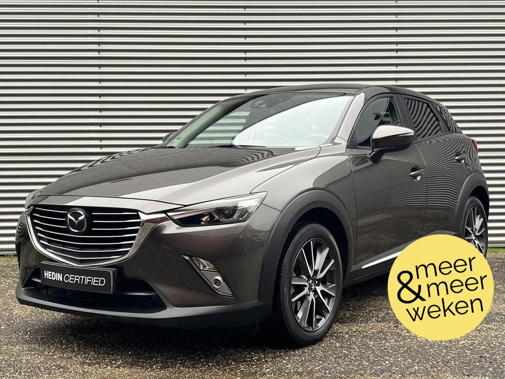 Mazda CX-3 2.0 SkyActiv-G 120 GT-M LED koplampen / Parkeercamera / Parkeersensors achter / Navigatie / 18 inch licht metalen velgen