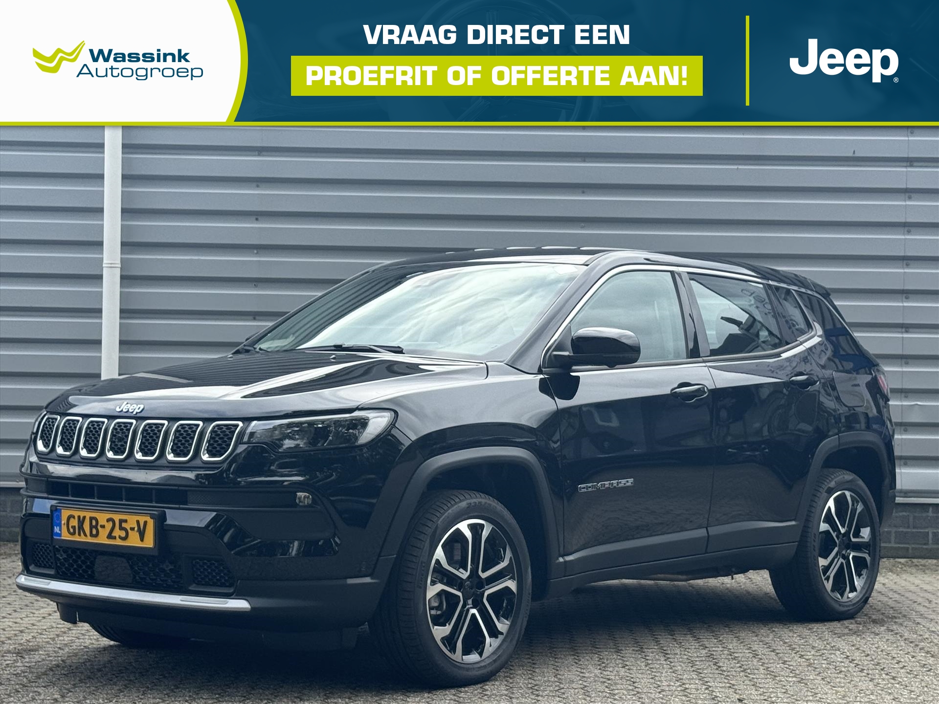 Jeep Compass 1.3T 4XE 190pk Altitude | Carplay | Winter Pack | Safety Pack