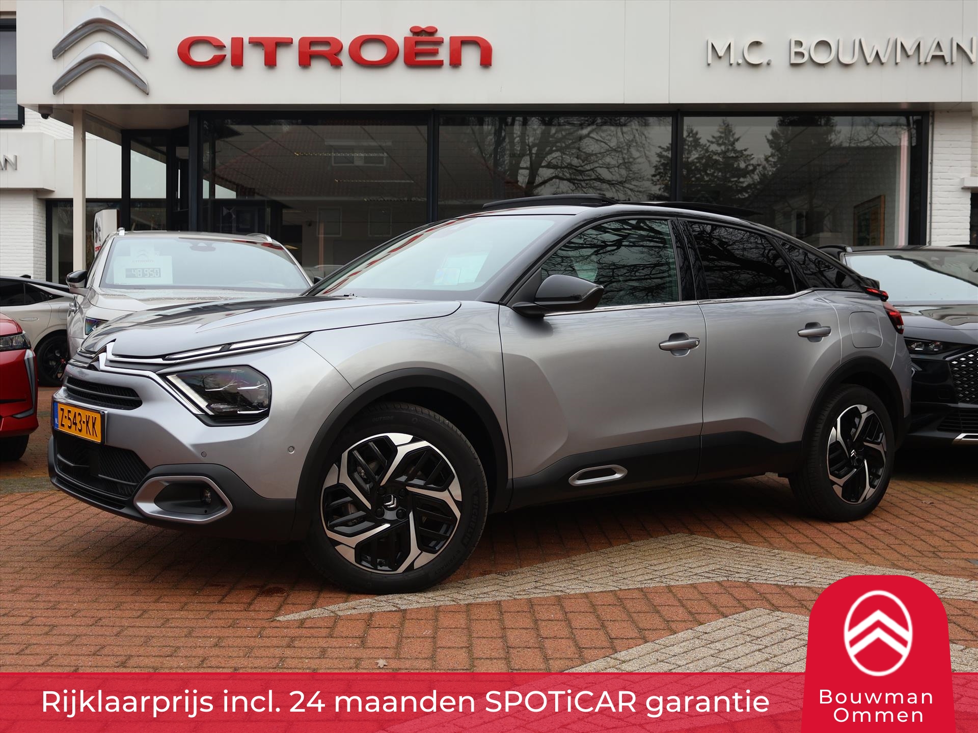 CITROEN C4 PureTech 130PK S&S EAT8 Automaat Max, Rijklaarprijs | Panoramadak | Adaptieve Cruise | Leder | Stoelverwarming