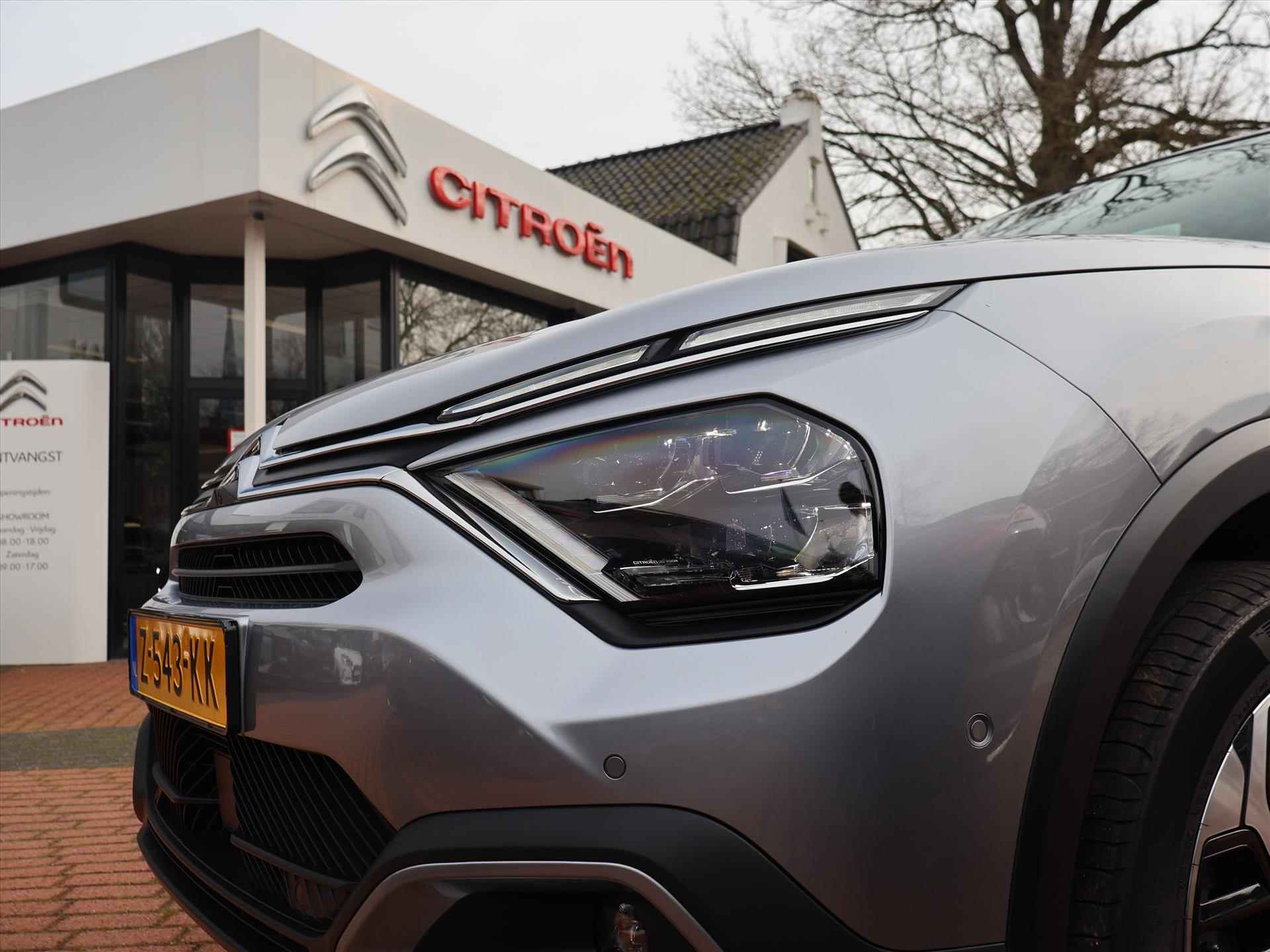 CITROEN C4 PureTech 130PK S&S EAT8 Automaat Max, Rijklaarprijs | Panoramadak | Adaptieve Cruise | Leder | Stoelverwarming - 12/64