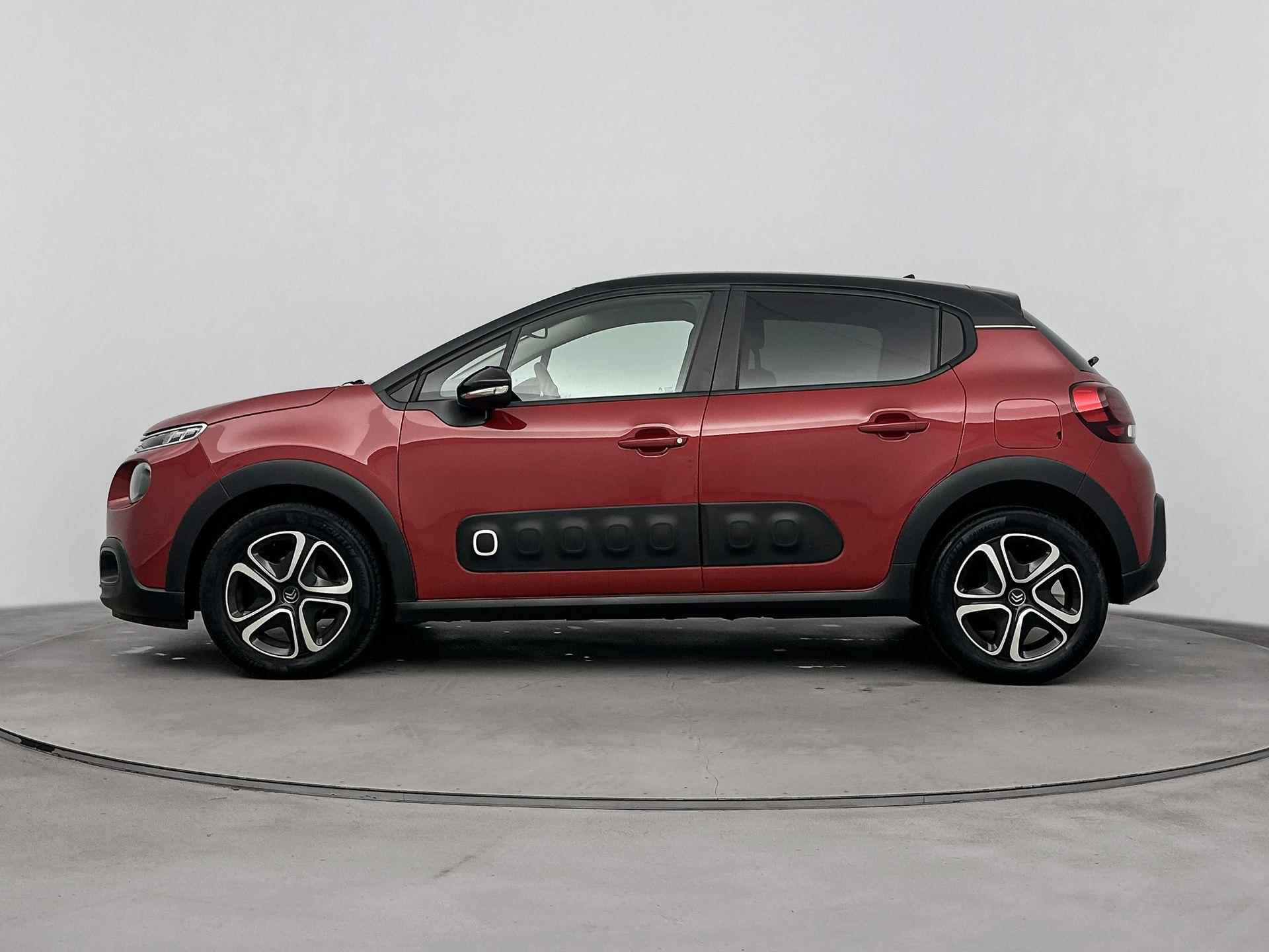 Citroen C3 1.2 82pk Feel Edition (1ste eig./PDC/Climate/P.Glass/NAV./AppleCarPlay) - 5/33