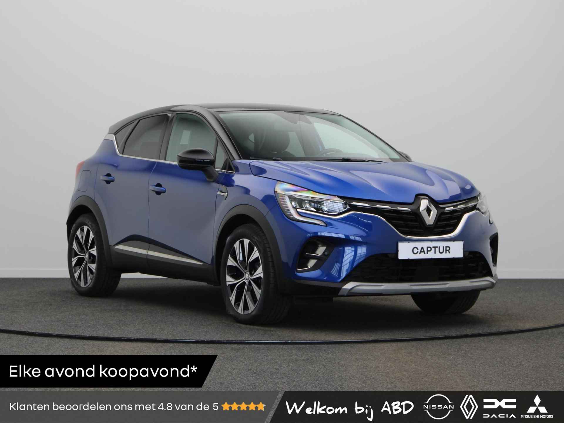 Renault Captur 1.3 Mild Hybrid 160pk techno | Bomvol! | Adaptieve cruise control | Groot scherm | 360 graden camera | - 1/36