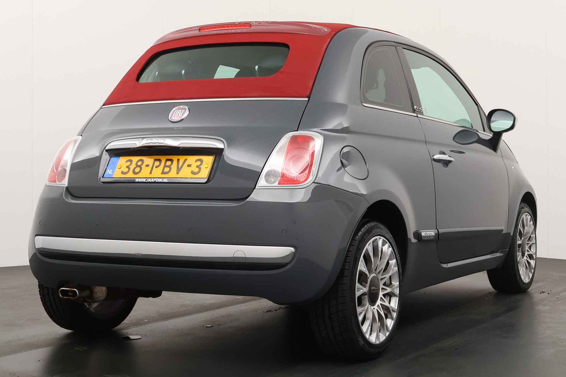 Fiat 500C AUTOMAAT / BWJ 2011 1.2 70 PK Rock CABRIO / CLIMA / CD SPELER / LEDER / RADIO / BLUETOOTH - 3/28