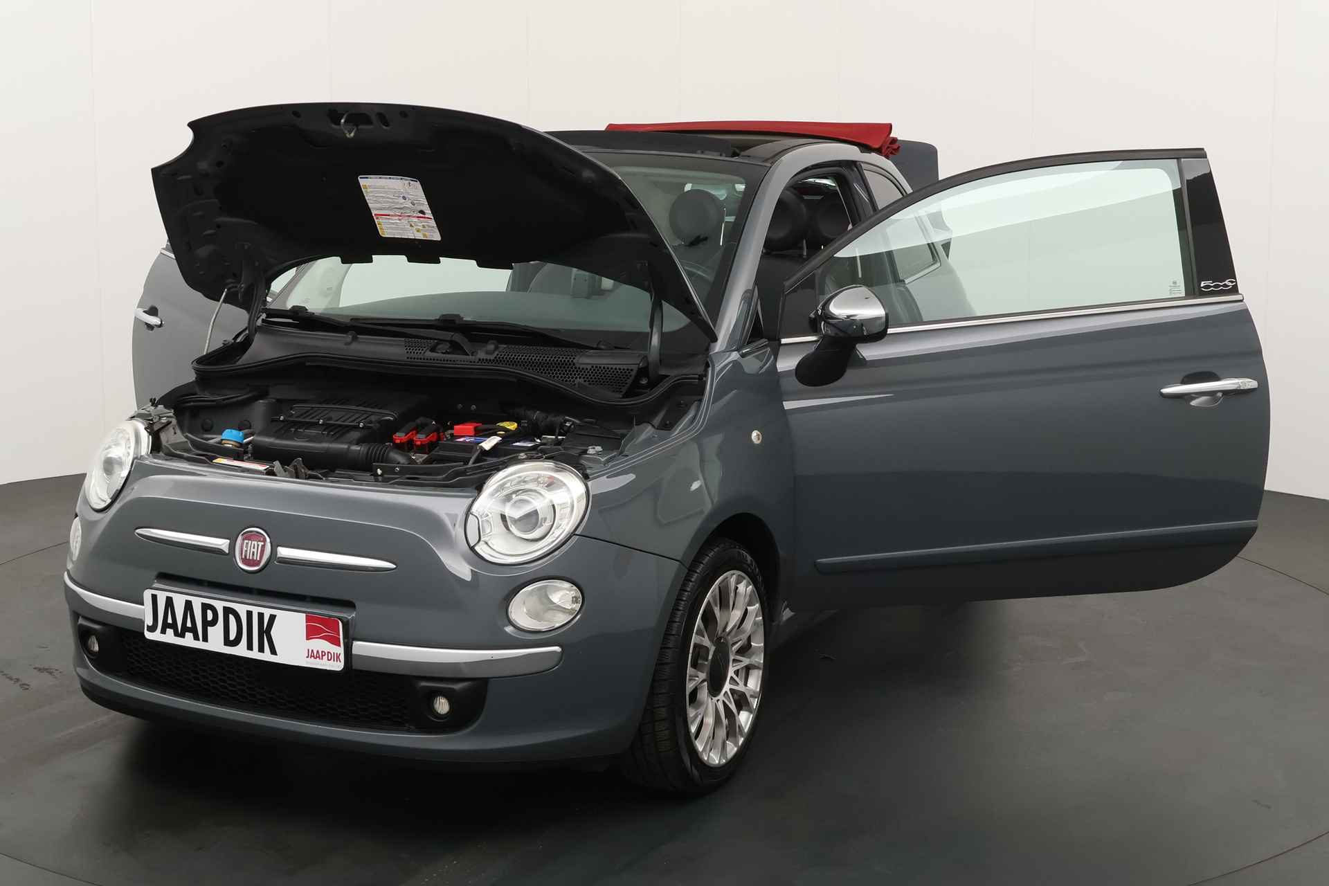 Fiat 500C AUTOMAAT / BWJ 2011 1.2 70 PK Rock CABRIO / CLIMA / CD SPELER / LEDER / RADIO / BLUETOOTH - 8/28