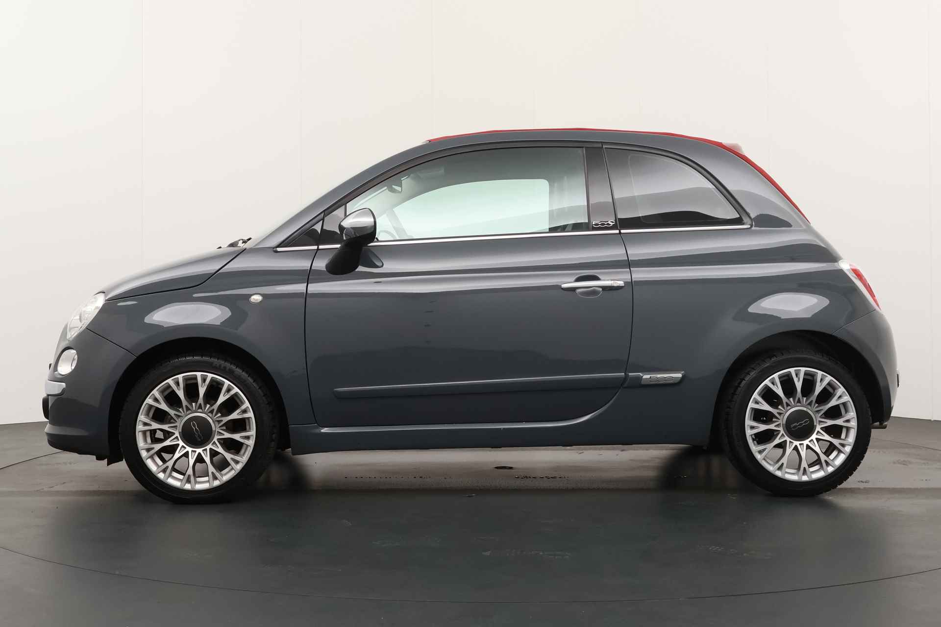 Fiat 500C AUTOMAAT / BWJ 2011 1.2 70 PK Rock CABRIO / CLIMA / CD SPELER / LEDER / RADIO / BLUETOOTH - 12/28