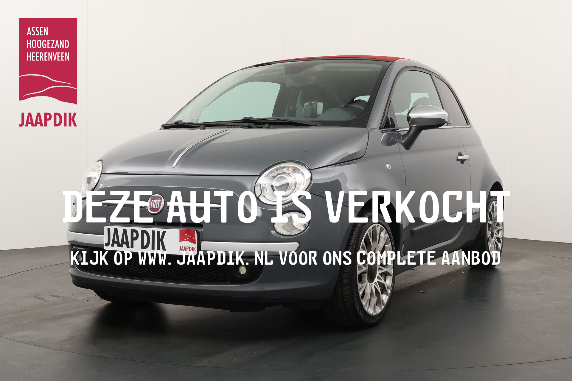 Fiat 500C AUTOMAAT / BWJ 2011 1.2 70 PK Rock CABRIO / CLIMA / CD SPELER / LEDER / RADIO / BLUETOOTH