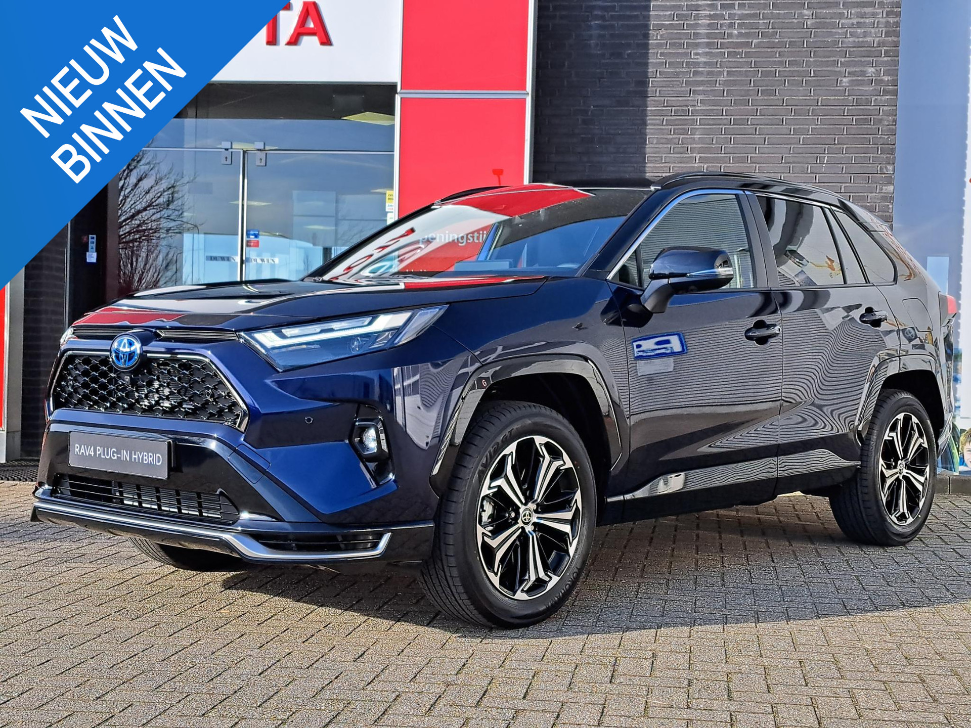 Toyota RAV4 2.5 PLUG-IN AWD BI-TONE PLUS JBL LEDER 360GR-CAM BLISS HEAD-UP STOELKOELING 19"LMV MEMORY-SEAT NL-AUTO NIEUW!