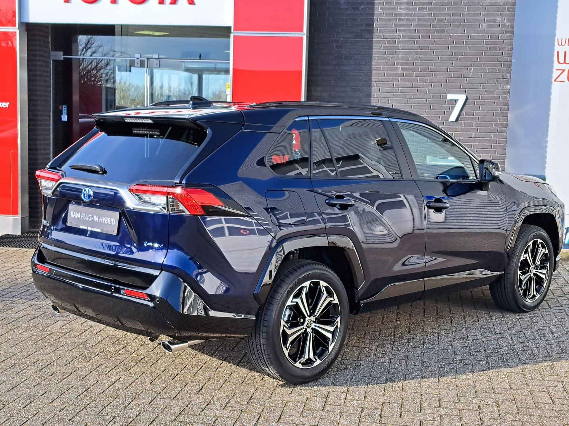 Toyota RAV4 2.5 PLUG-IN AWD BI-TONE PLUS JBL LEDER 360GR-CAM BLISS HEAD-UP STOELKOELING 19"LMV MEMORY-SEAT NL-AUTO NIEUW! - 5/30