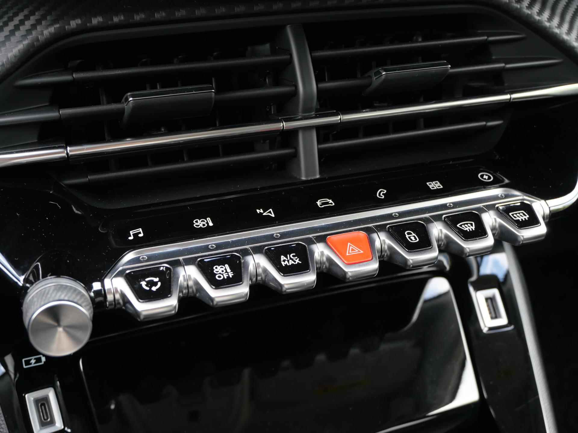 Peugeot e-2008 SUV Allure Pack EV 50kWh 136pk AUTOMAAT NAVI | CAMERA | KEYLESS ENTRY | CLIMA | CRUISE CONTROL | DAB+ | LED KOPLAMPEN - 47/82