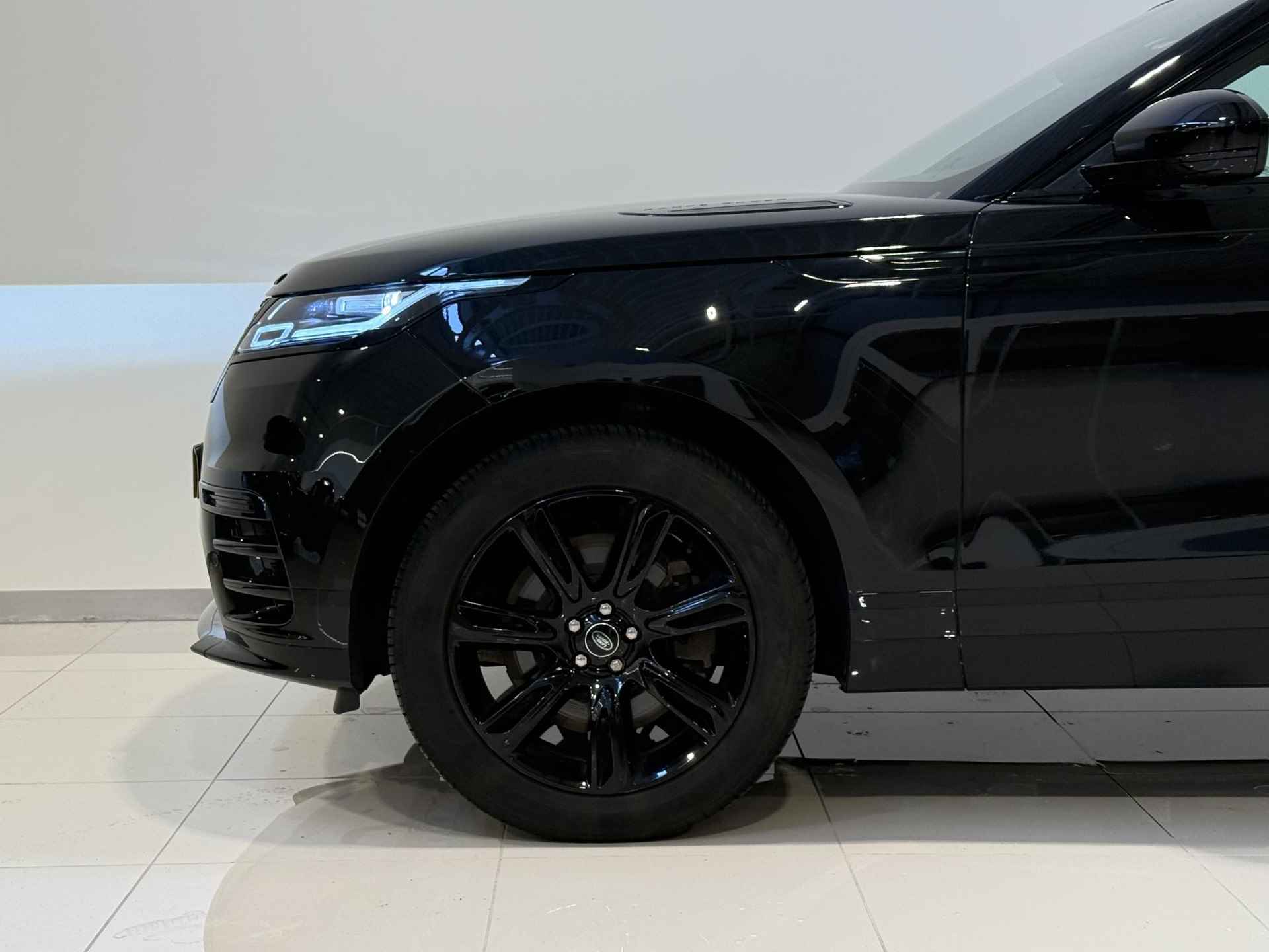 Land Rover Range Rover Velar 2.0 P400e R-Dynamic S | Pano Schuif/Kanteldak | Black Pack | 20 inch Gloss Black - 8/25