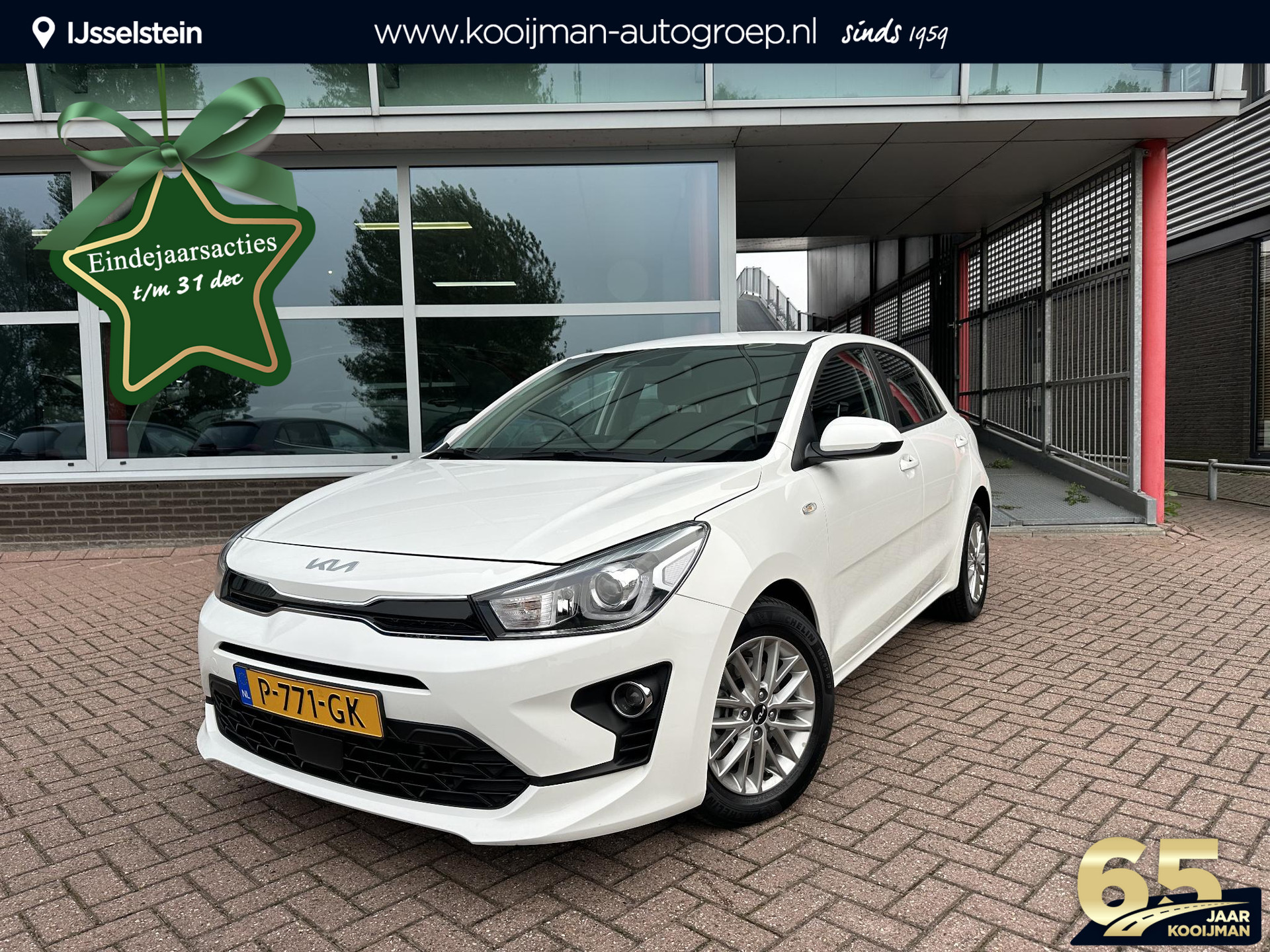 Kia Rio 1.0 T-GDi MHEV DynamicLine Full Map Navigatie | Adaptive Cruise Control | Airco | Alarm klasse I | Parkeer Camera- en sensor achter |