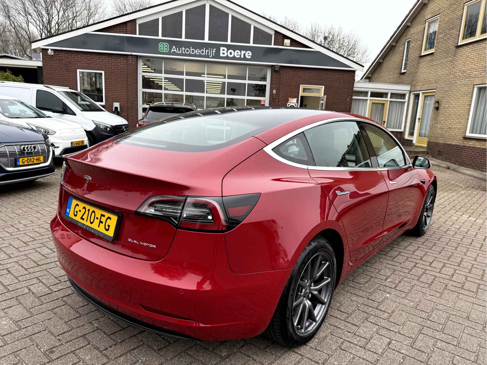 Tesla Model 3 Long Range AWD Pano-dak, Camera, Leer - 4/28