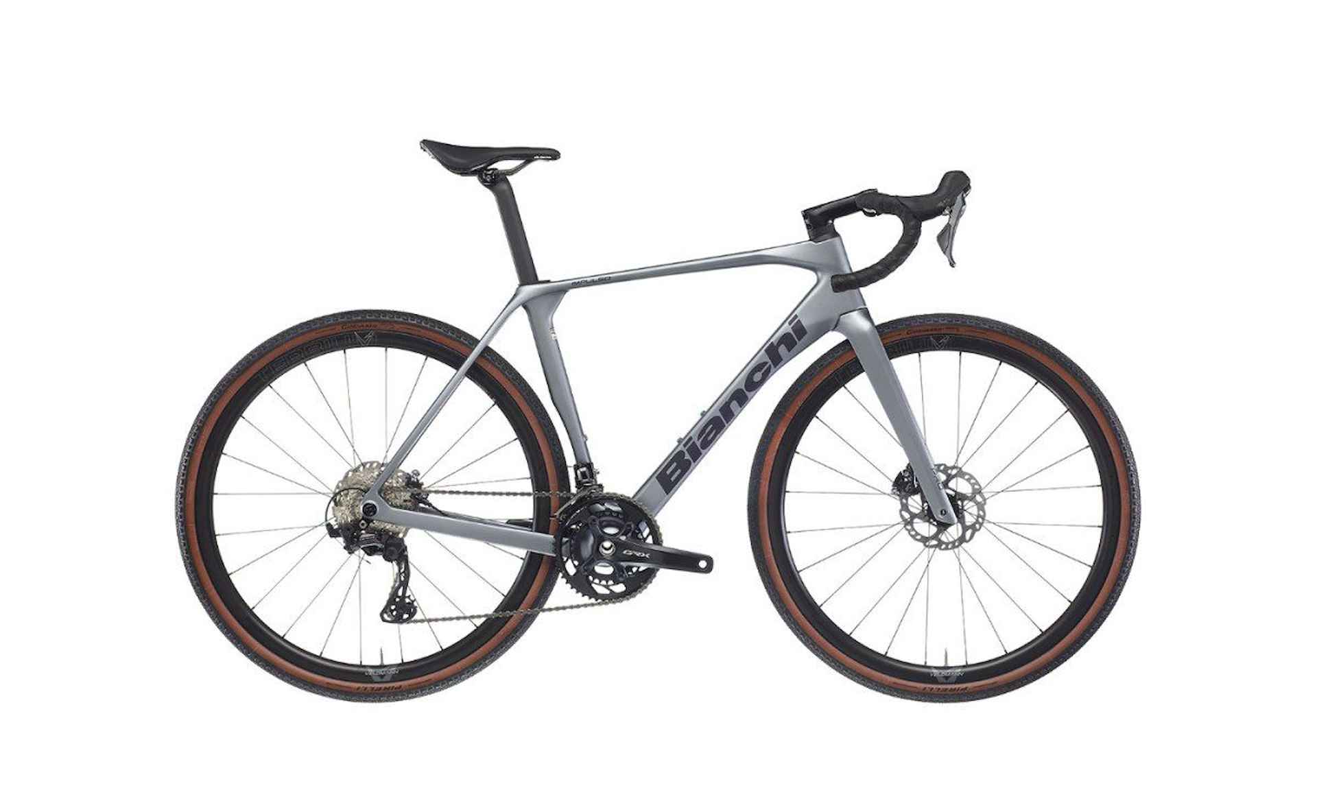 Bianchi IMPULSO PRO GRX 820 12SP Heren GREY/BLACK MATT F4 54cm M 2025