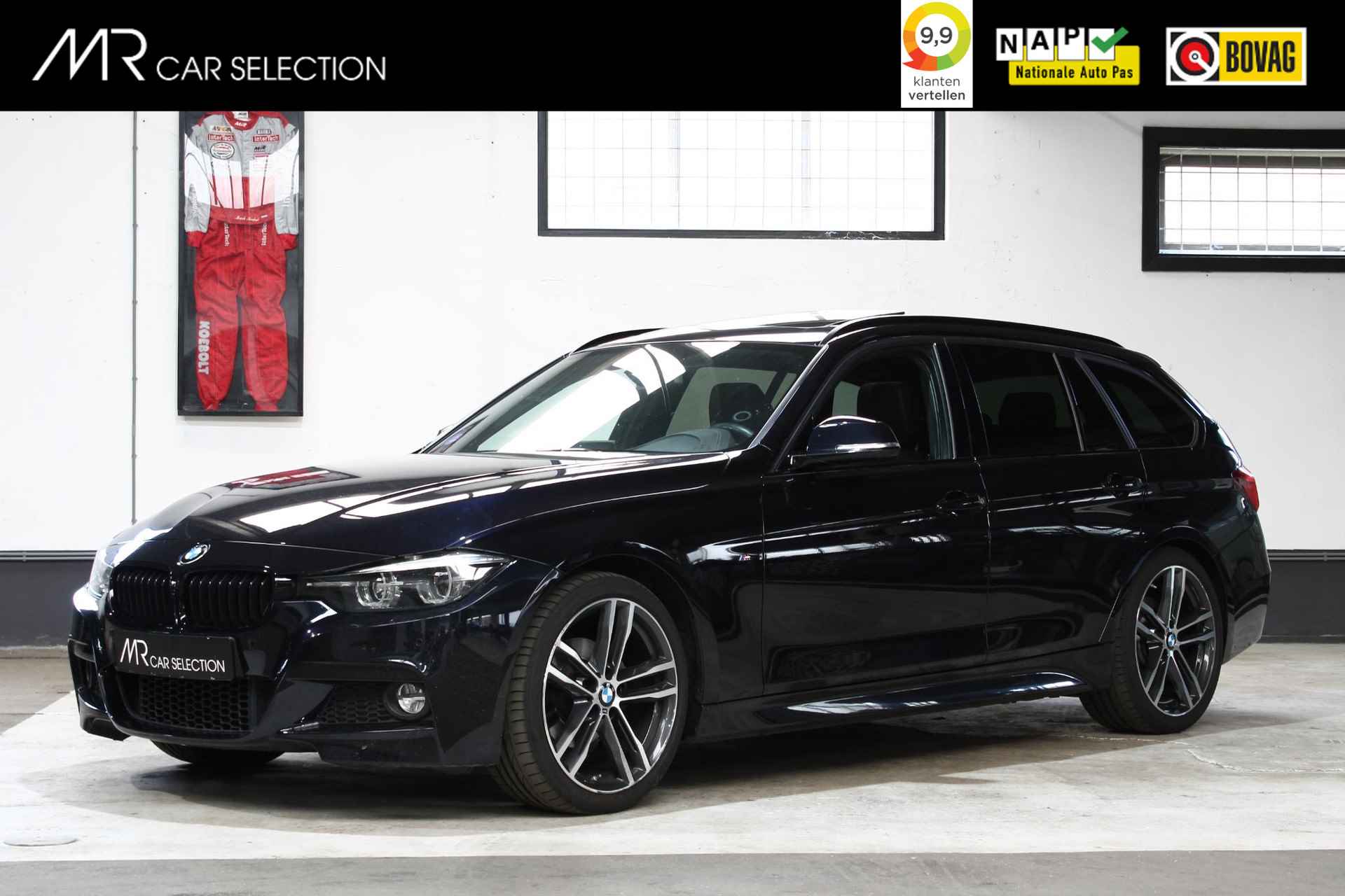 BMW 3-serie Touring 320i Edition M Sport Shadow High Executive | Panoramadak | Carbonzwart | Trekhaak | NL auto | - 1/25