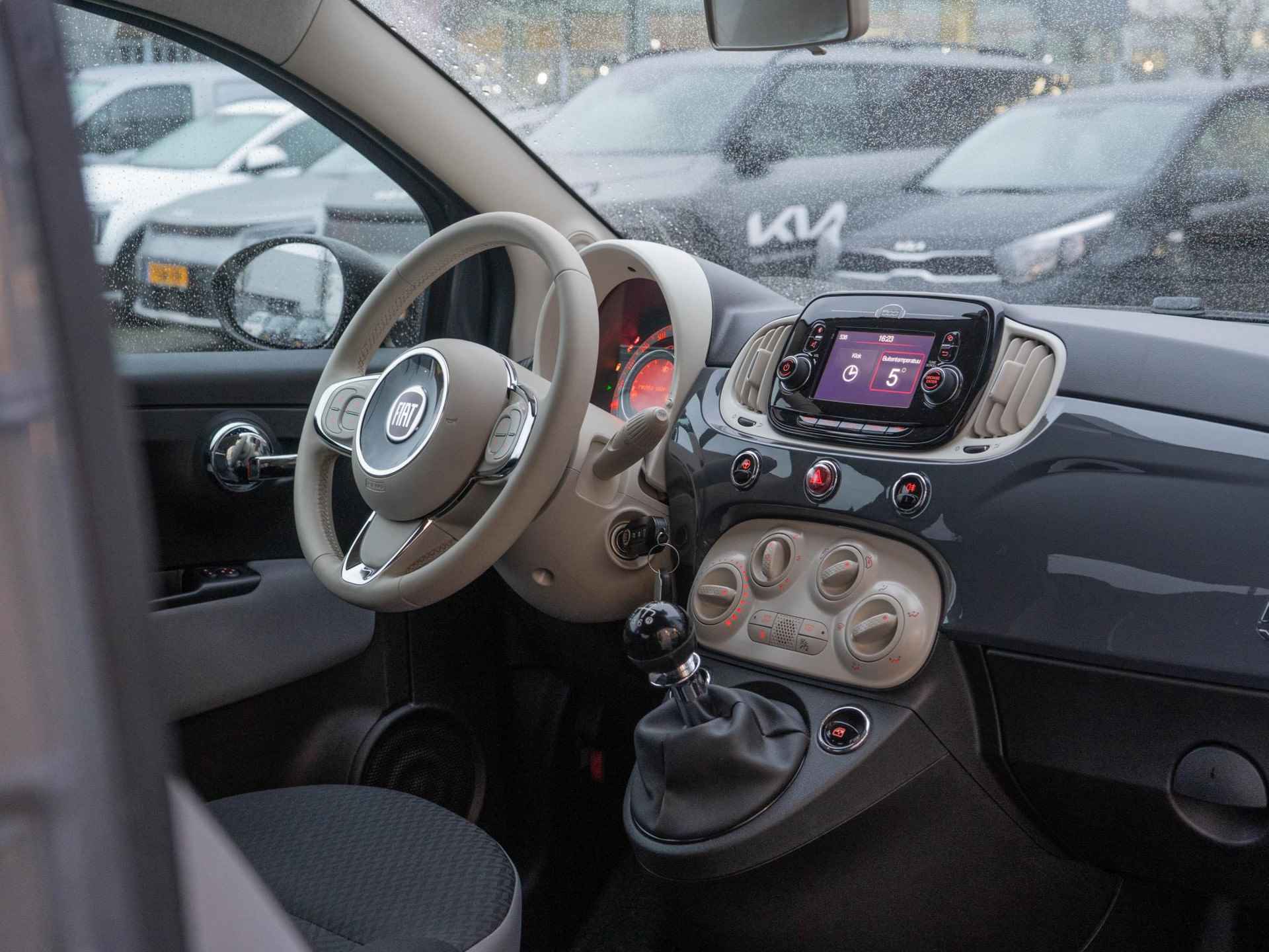 Fiat 500 Hybrid Pop | Airconditioning | Bluetooth | Speciale kleur | Ambiance Ivoor - 7/27