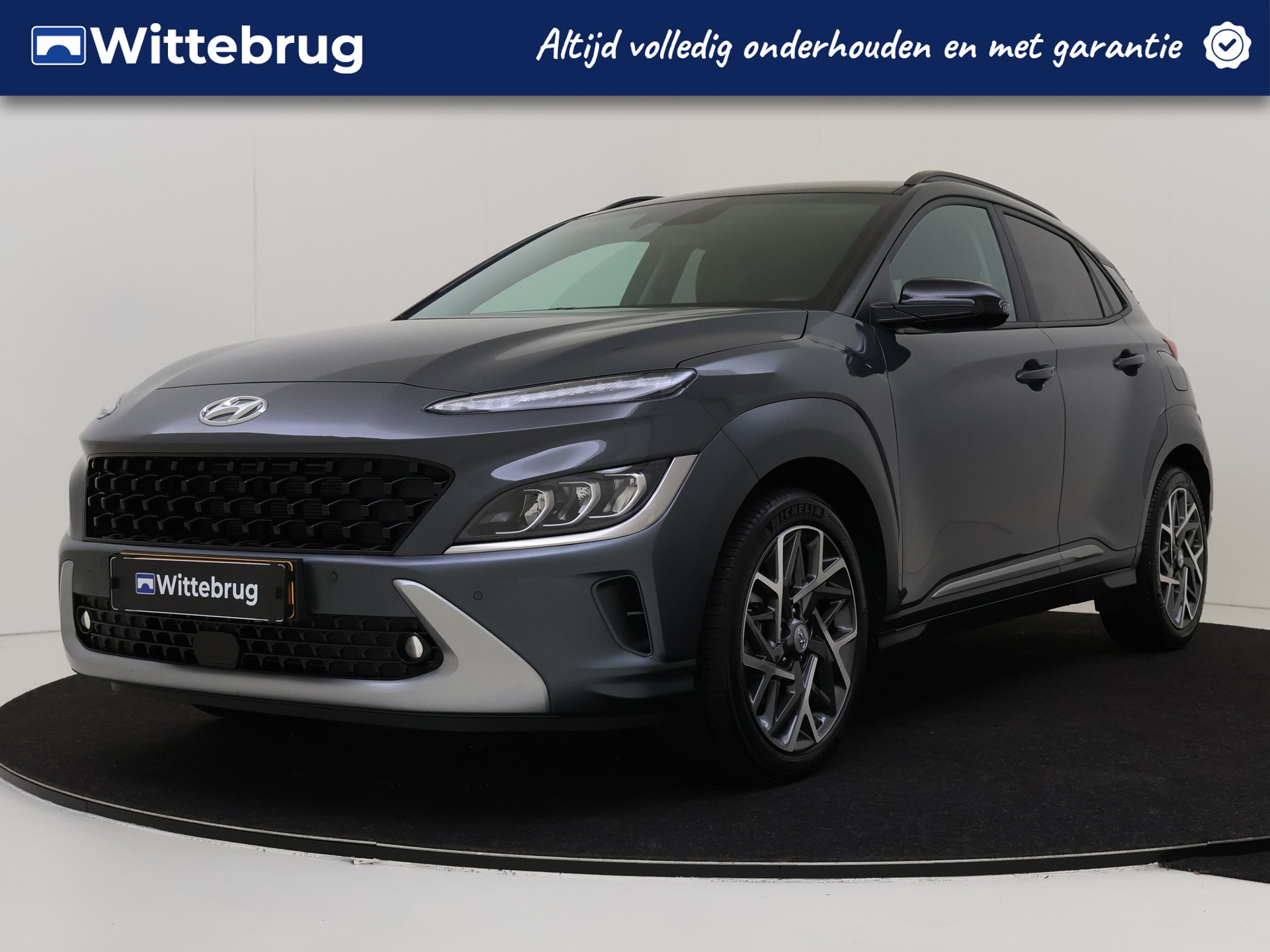 Hyundai KONA 1.6 GDI HEV Premium | Navigatie | Camera | Lichtmetalen Velgen