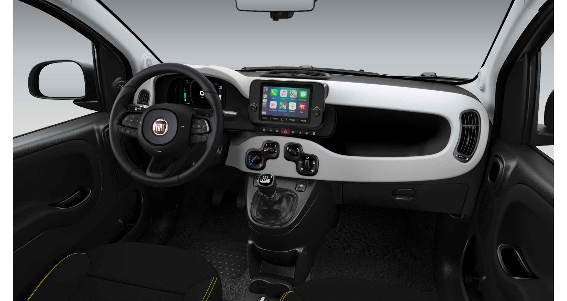 Fiat Panda 1.0 Hybrid Pandina | Apple Carplay | Cruise Control | Parkeersensoren | Getint Glas | 15"LMV | !! - 5/18