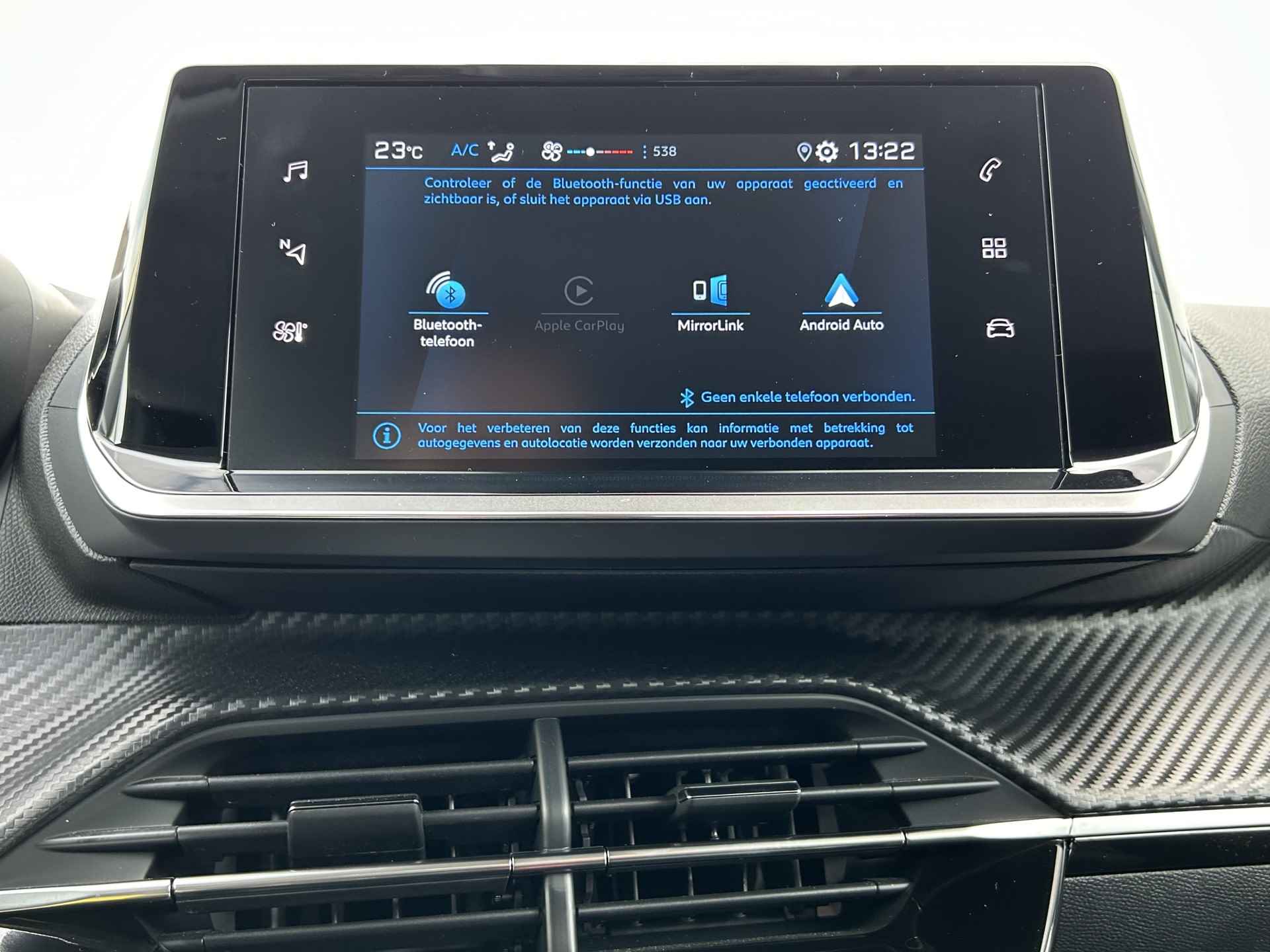 Peugeot 208 208 1.2 100pk 6-bak Active Pack | Apple Carplay/Android Auto | Navi By App | Airco | DAB+ radio | Parkeersensoren achter | Cruis - 22/32