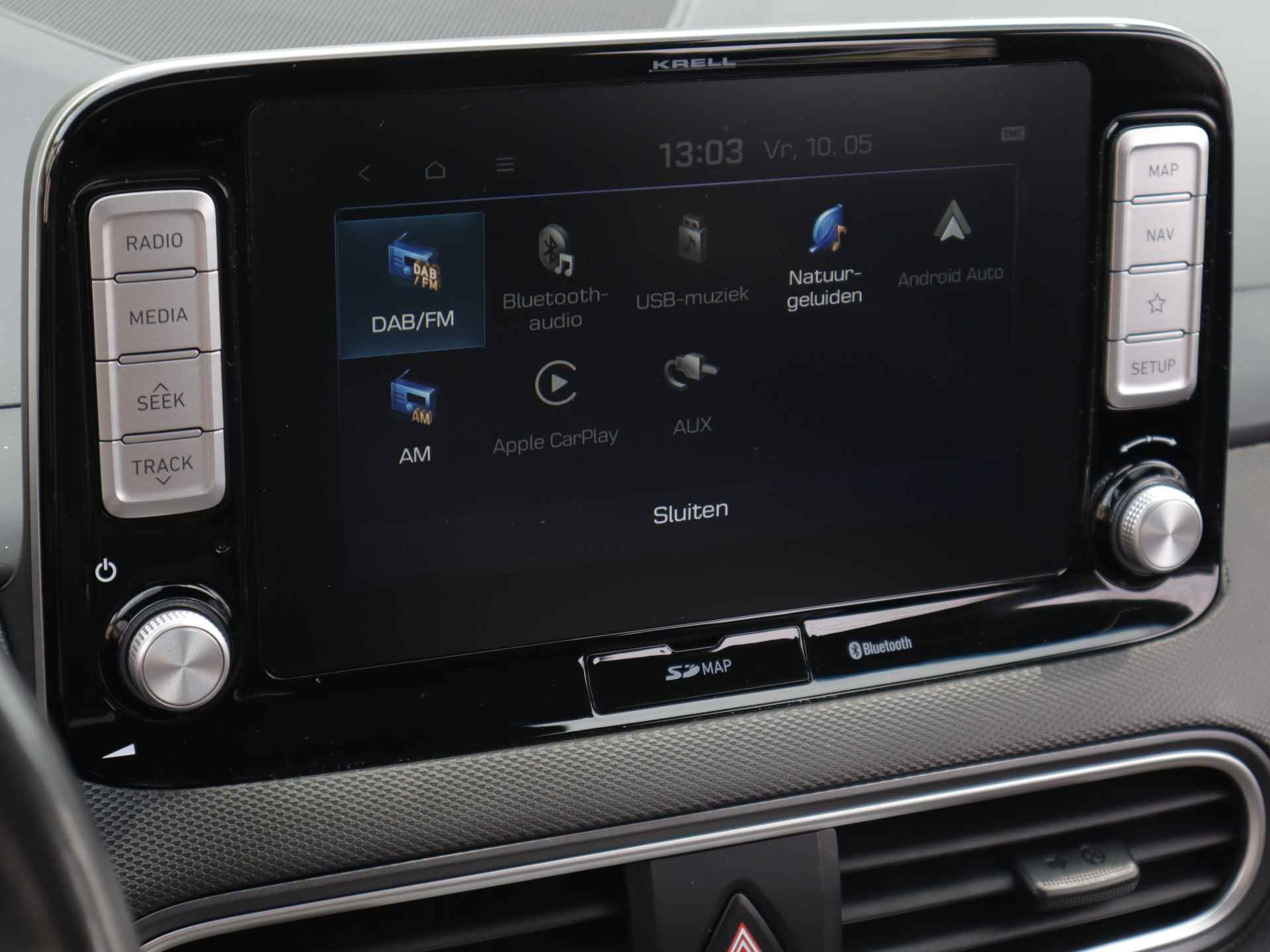 Hyundai KONA EV Premium 64 kWh (204PK) 1e-Eig, Hyundai-Dealer-Onderh, 12-Mnd-BOVAG, NL-Auto, Navigatie/Apple-Carplay/Android-Auto, Leer, Adaptive-Cruise-Control, Head-Up-Display, Keyless-Entry/Start, Stoelverwarming/Ventilatie, Parkeersensoren-V+A, Lm-Velgen-17Inch, Privacy-Glas - 31/42
