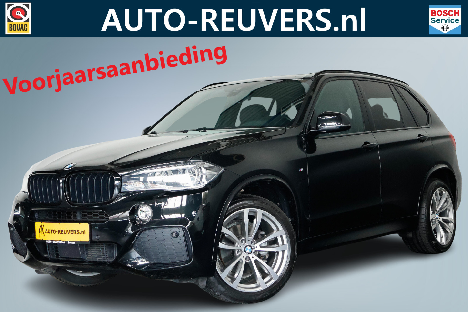 BMW X5 xDrive30d M-Sport / Opendak / Navi / Leder / Camera / Trekhaak / LED / ACC bij viaBOVAG.nl