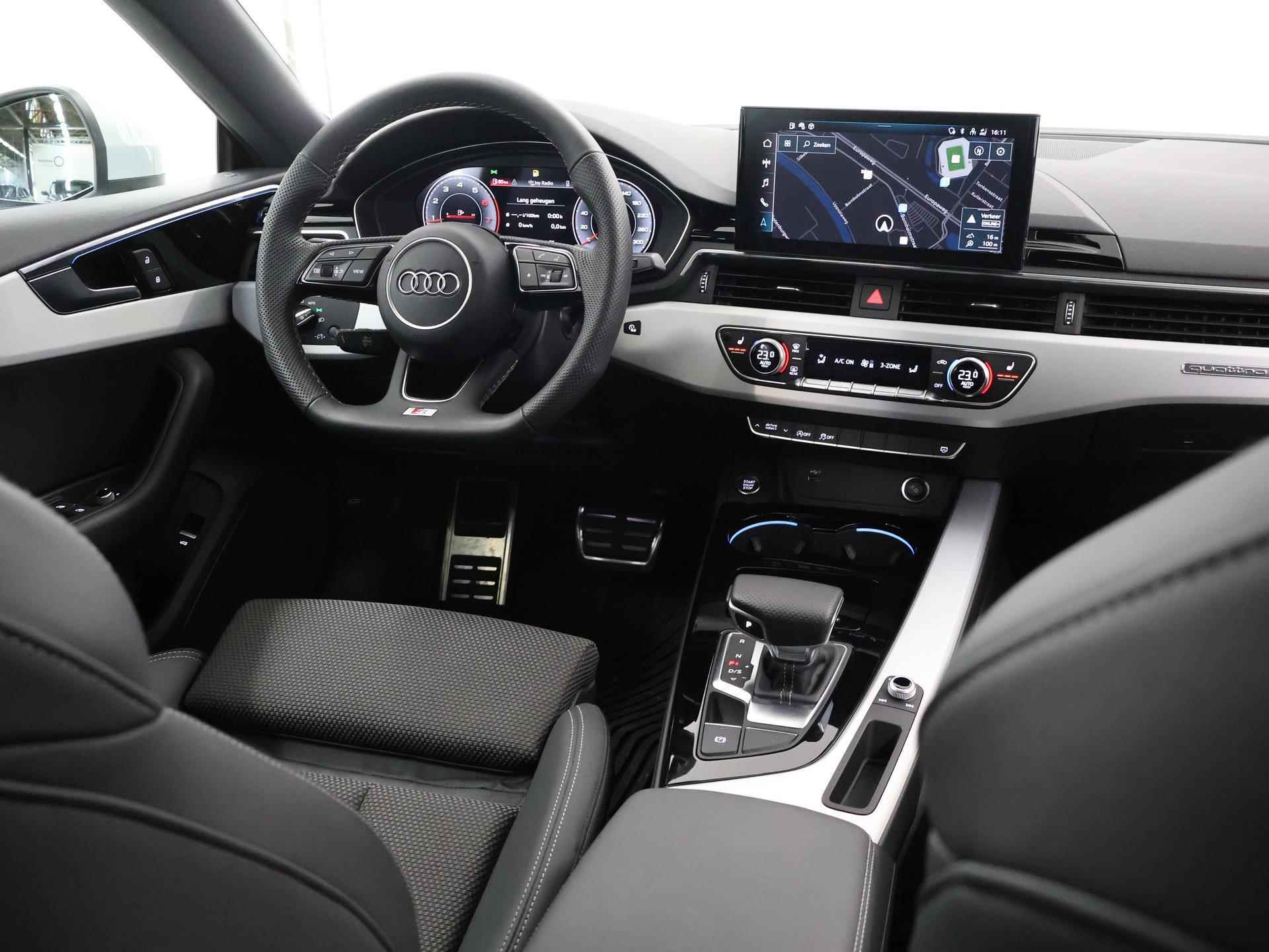 Audi A5 Sportback 40 TFSI quattro S edition Competition 204 PK | S-Line | Panoramadak | Sfeerverlichting | Virtual Cockpit | Keyless Go | Cruise control | Navigatie | - 10/55
