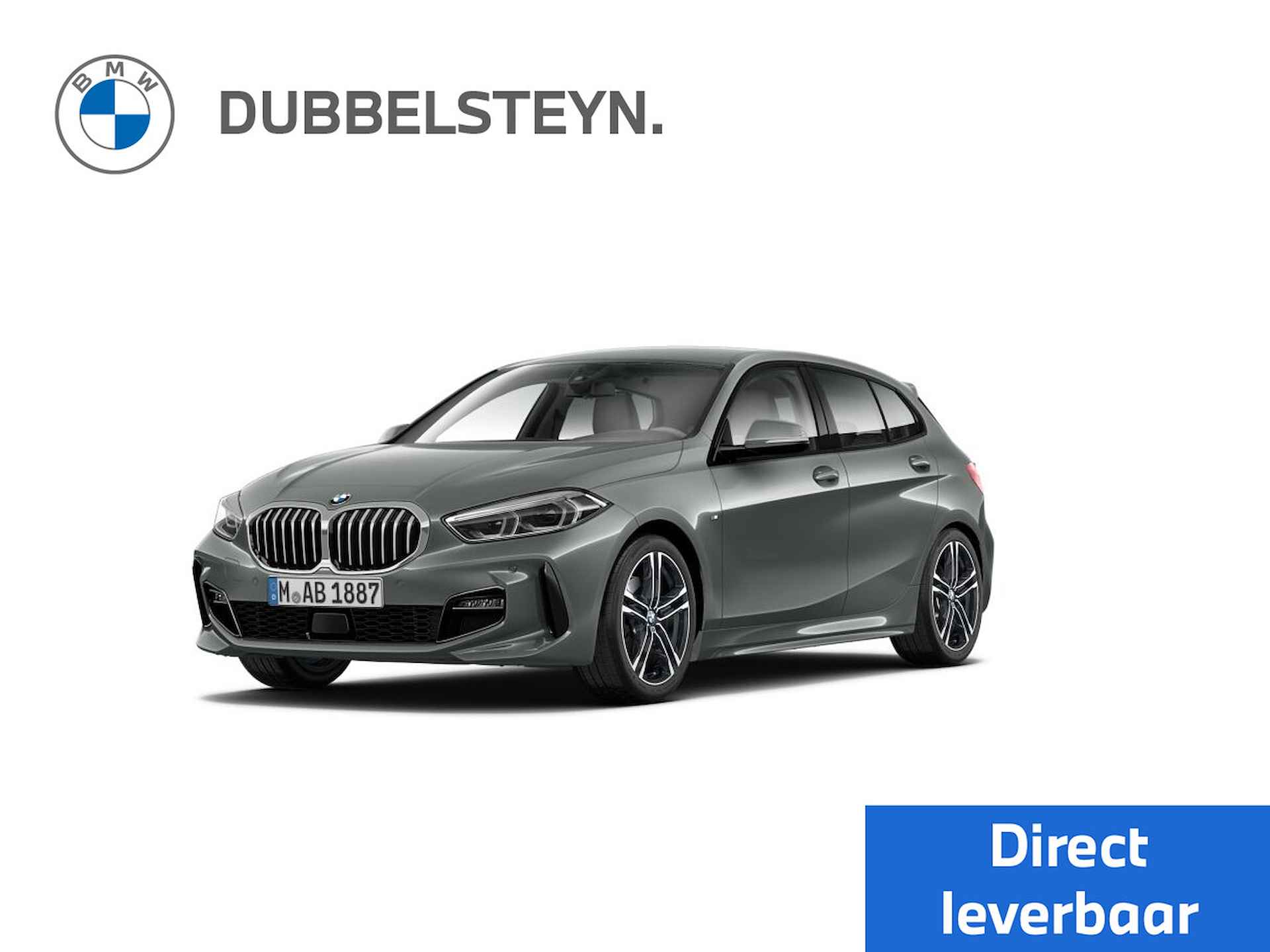 BMW 1-serie 118i | M-Sport | 18'' | Comf. Acc. | HiFi | PDC voor/achter | Automaat | Getint glas | Buitenspiegels elektrisch inklapbaar | Dimmende binnenspiegel - 1/4