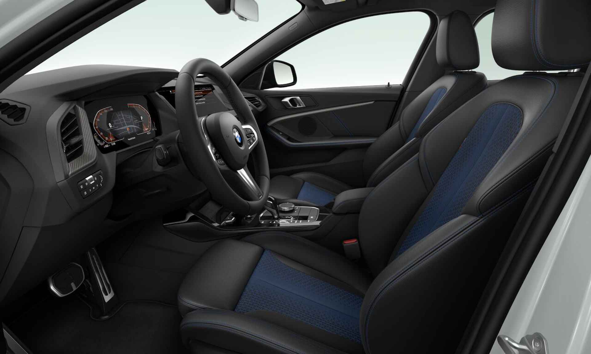 BMW 1-serie 118i | M-Sport | 18'' | Comf. Acc. | HiFi | PDC voor/achter | Automaat | Getint glas | Buitenspiegels elektrisch inklapbaar | Dimmende binnenspiegel - 4/4