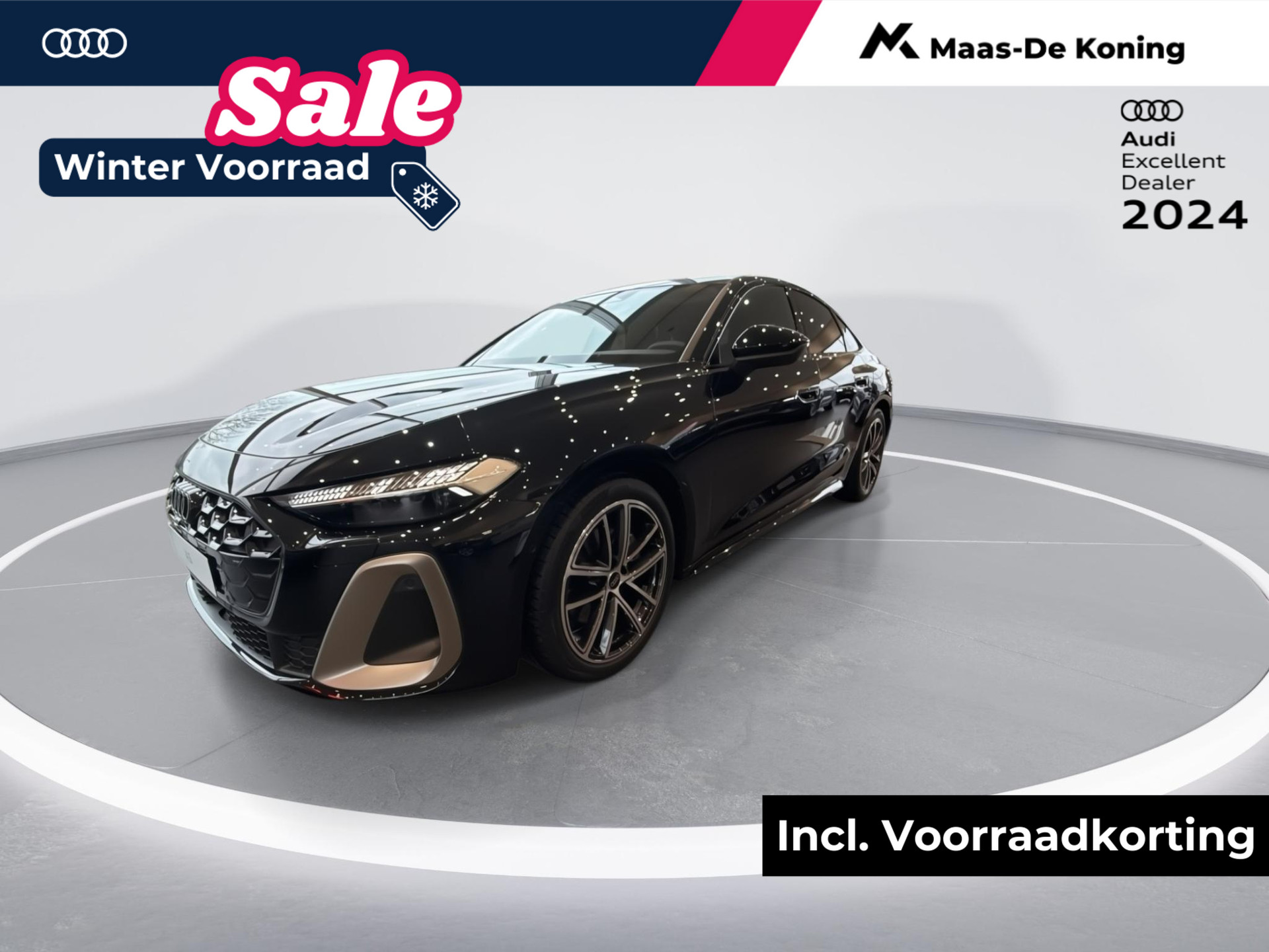 Audi A5 Limousine edition one (B10) 35 TFSI 150 PK · Tech pakket plus · Leder · Panoramadak · 19" LM Velgen