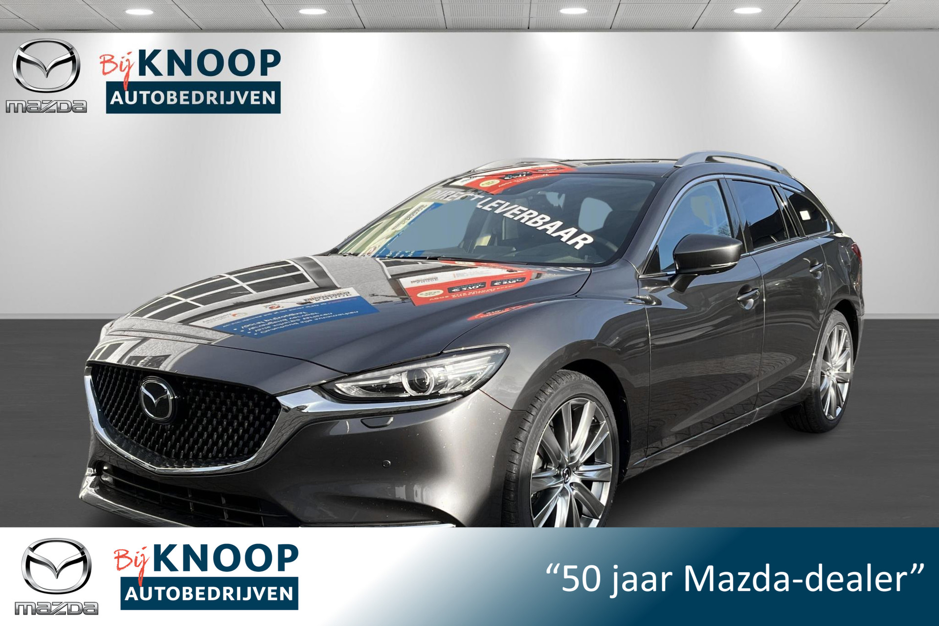 Mazda 6 Sportbreak 2.0 SkyActiv-G 165 Exclusive-Line DIRECT LEVERBAAR € 10.000,- voorraadkorting ! bij viaBOVAG.nl