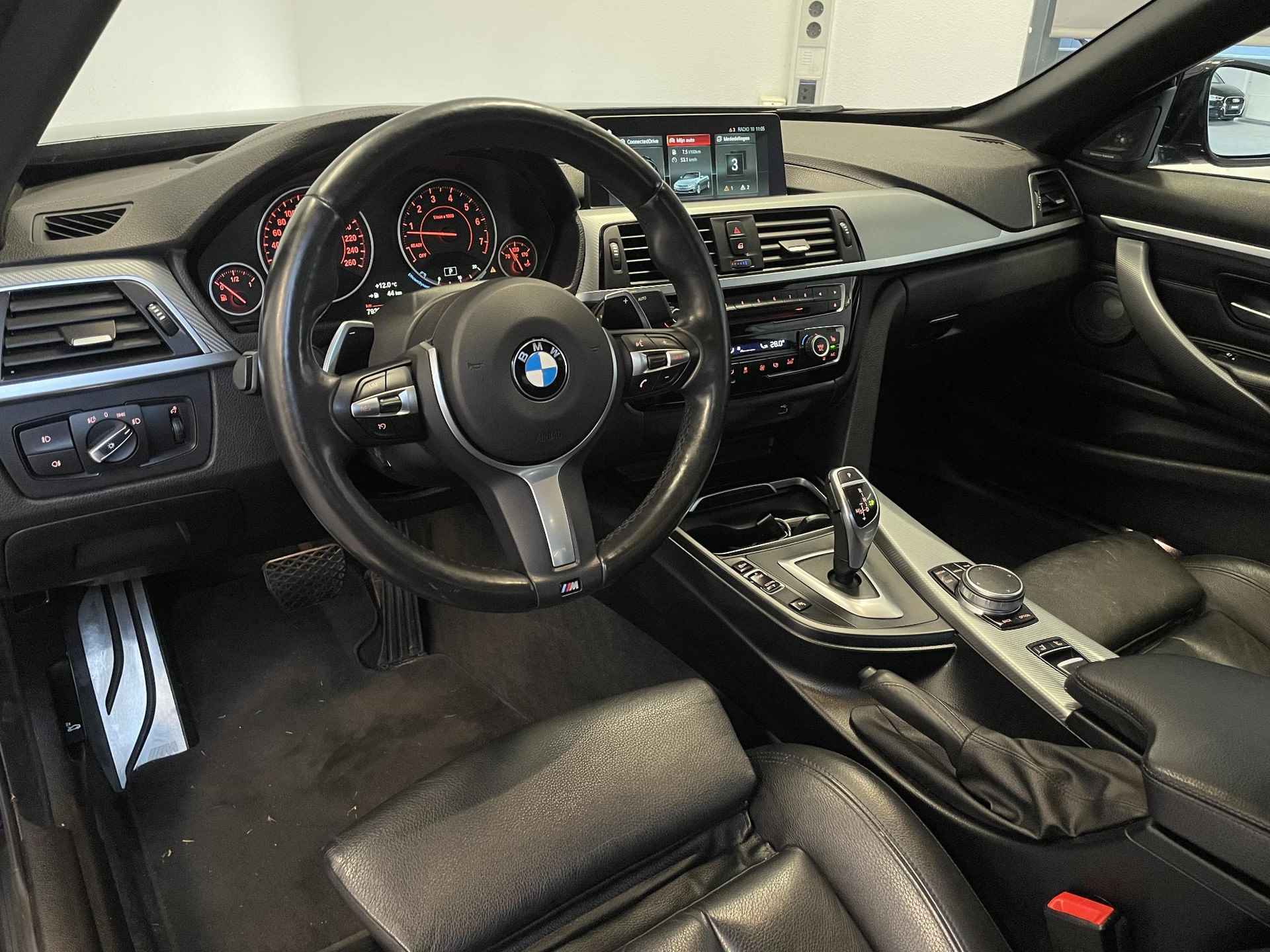 BMW 4-serie Cabrio 420i M-Sport | LEDER | 19" LMV | H&K | HEAD UP | STOEL/STUUR.V.W. | CAMERA | ORG.NL | - 5/57