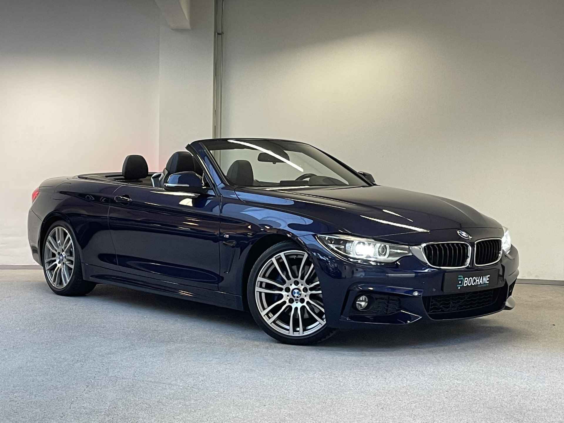 BMW 4-serie Cabrio 420i M-Sport | LEDER | 19" LMV | H&K | HEAD UP | STOEL/STUUR.V.W. | CAMERA | ORG.NL | - 7/57