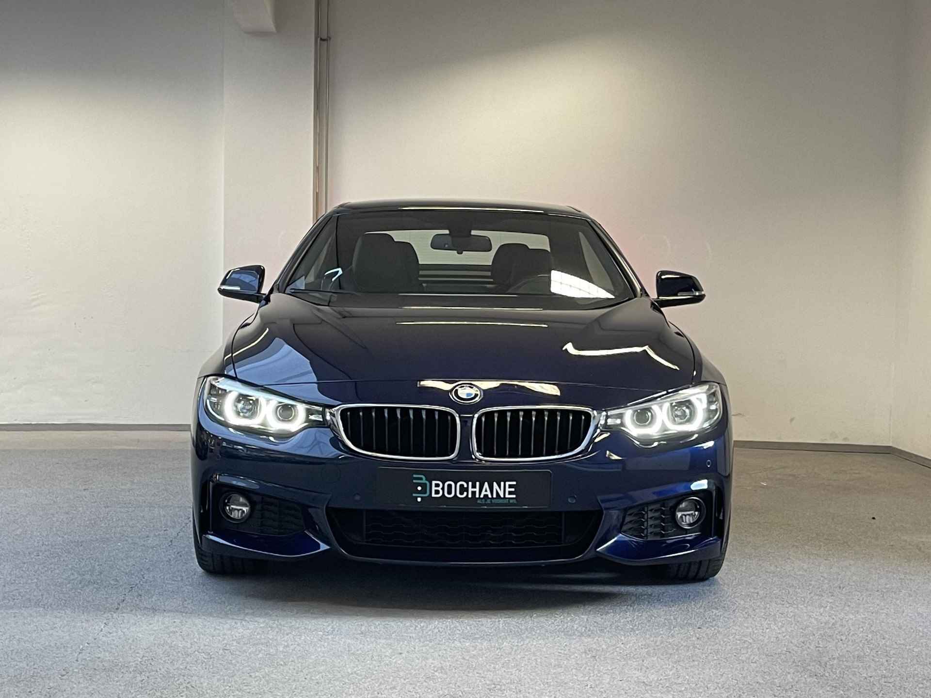 BMW 4-serie Cabrio 420i M-Sport | LEDER | 19" LMV | H&K | HEAD UP | STOEL/STUUR.V.W. | CAMERA | ORG.NL | - 9/57