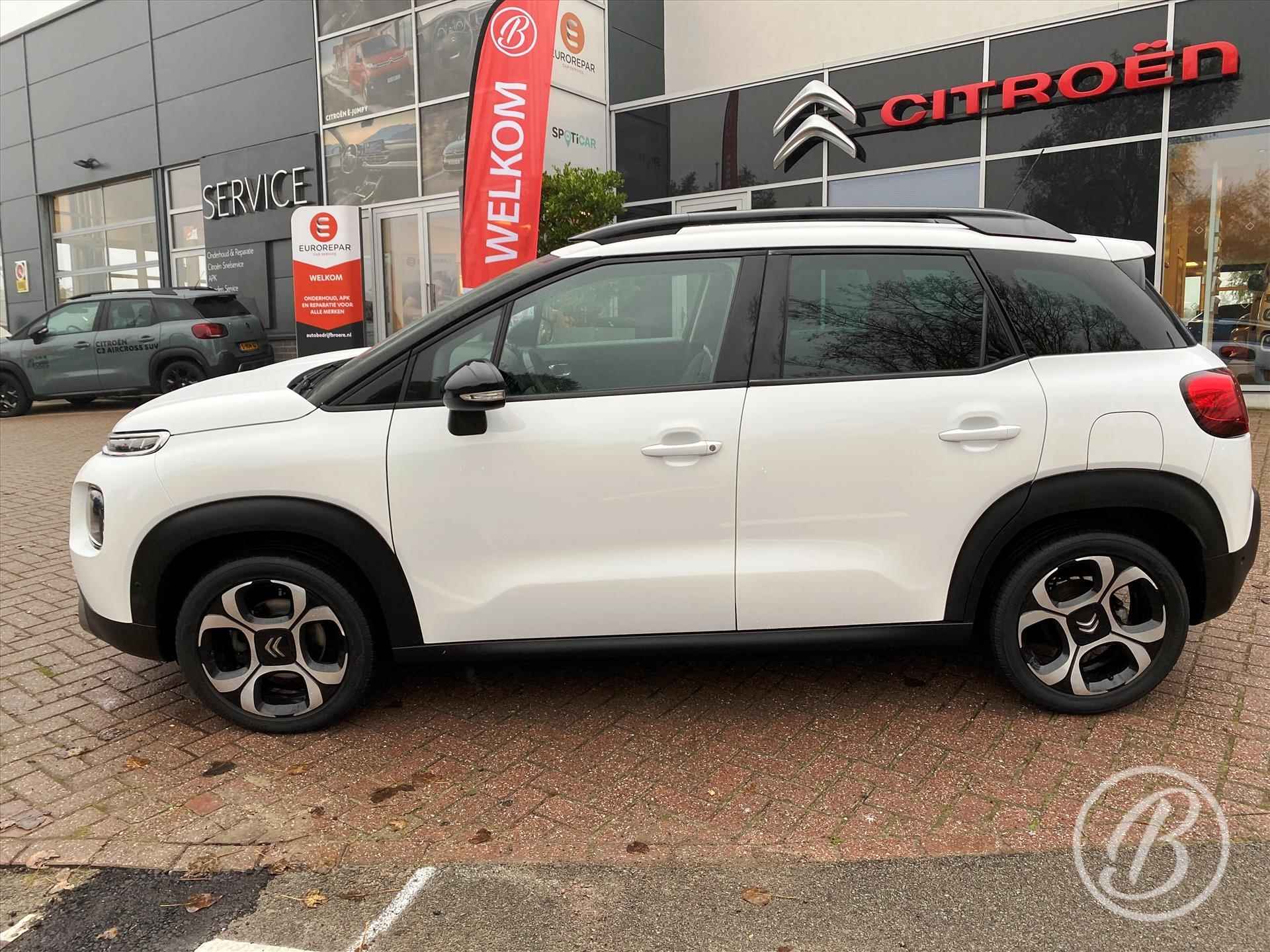 CITROEN C3 Aircross 1.2 Turbo 110pk Shine | nieuwe distributie, navigatie, dodehoekdetectie, camera, pdc v&a, 17 inch velgen, park assist, apple, android, climate, cruise - 3/64