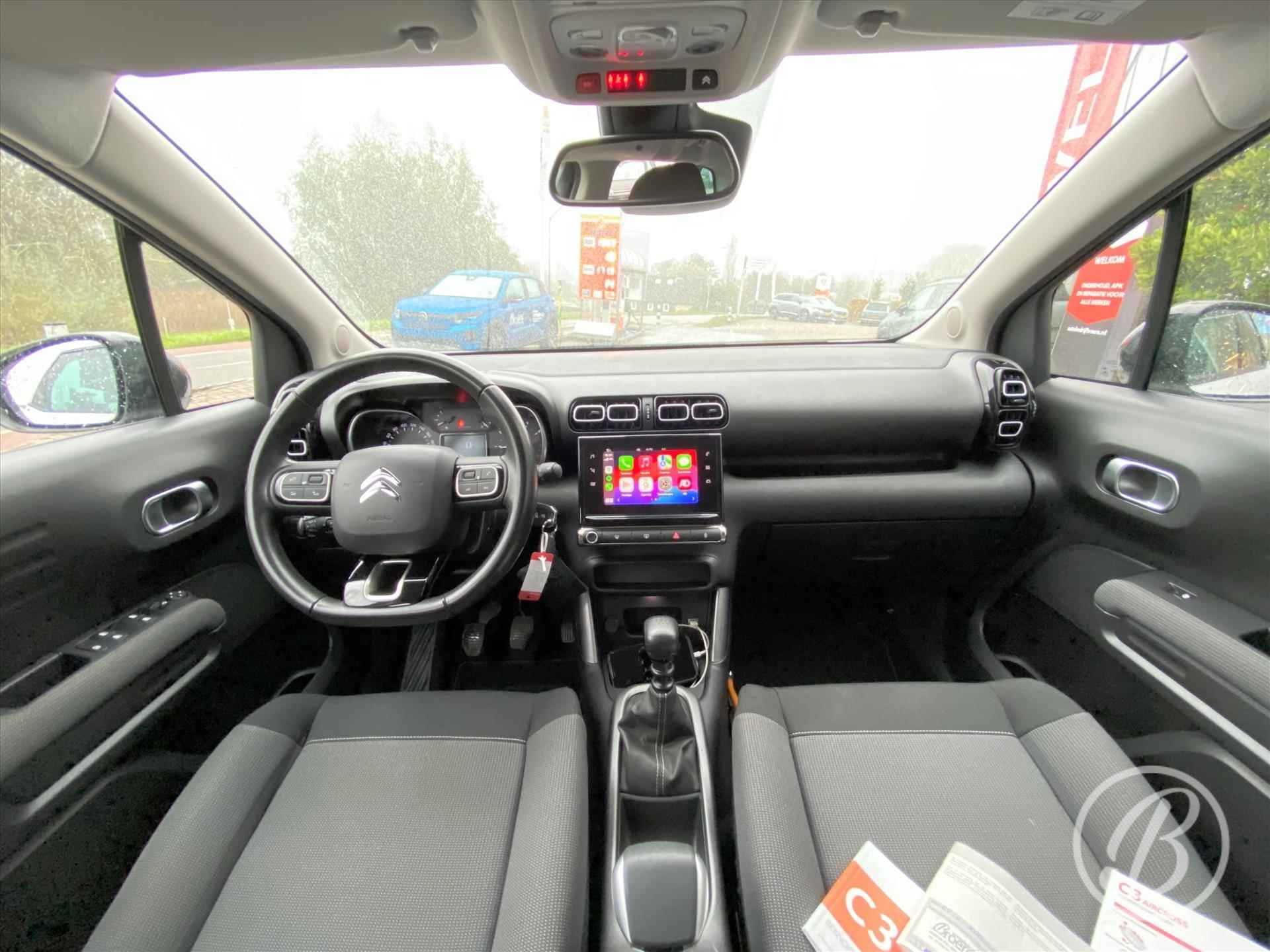 CITROEN C3 Aircross 1.2 Turbo 110pk Shine | nieuwe distributie, navigatie, dodehoekdetectie, camera, pdc v&a, 17 inch velgen, park assist, apple, android, climate, cruise - 9/64