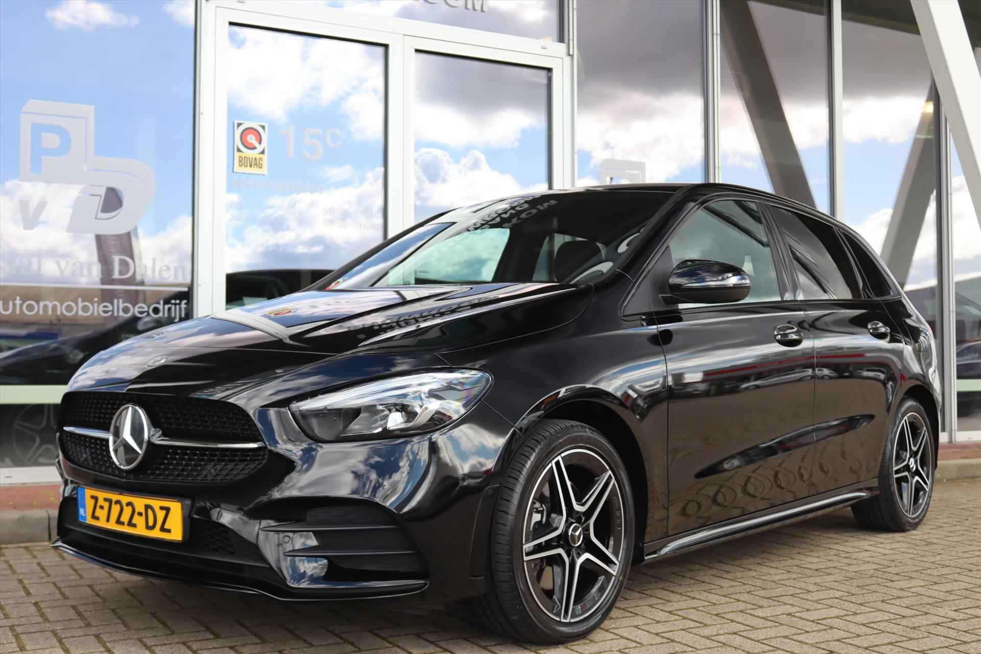 Mercedes B-Klasse B250e AUTOMAAT AMG NIGHT EDITION Navi | Sfeerverlichting | Stoelverw. | Half leer | Led | Clima | Cruise | 18 Inch Lm | - 47/61