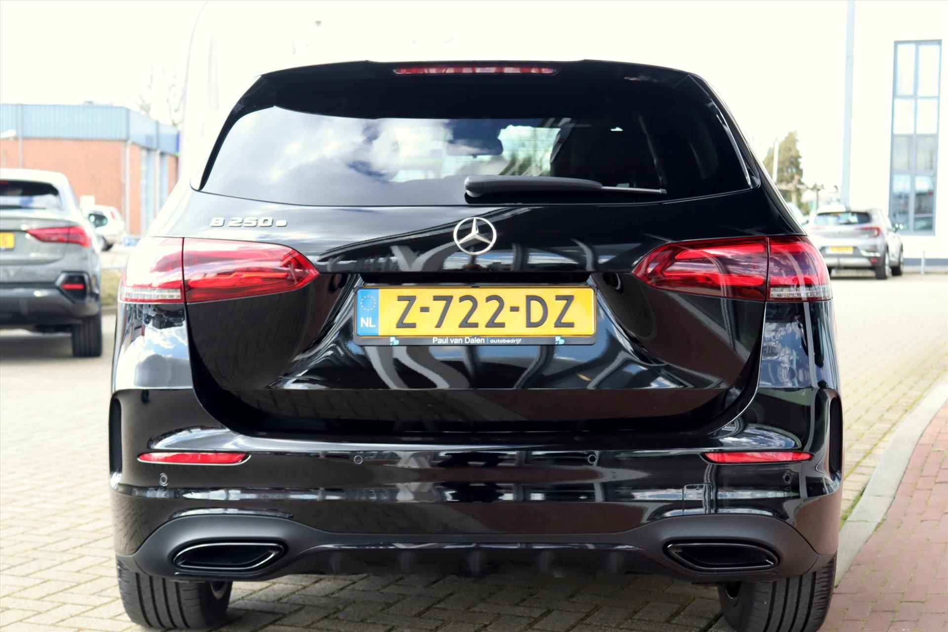 Mercedes B-Klasse B250e AUTOMAAT AMG NIGHT EDITION Navi | Sfeerverlichting | Stoelverw. | Half leer | Led | Clima | Cruise | 18 Inch Lm | - 49/61