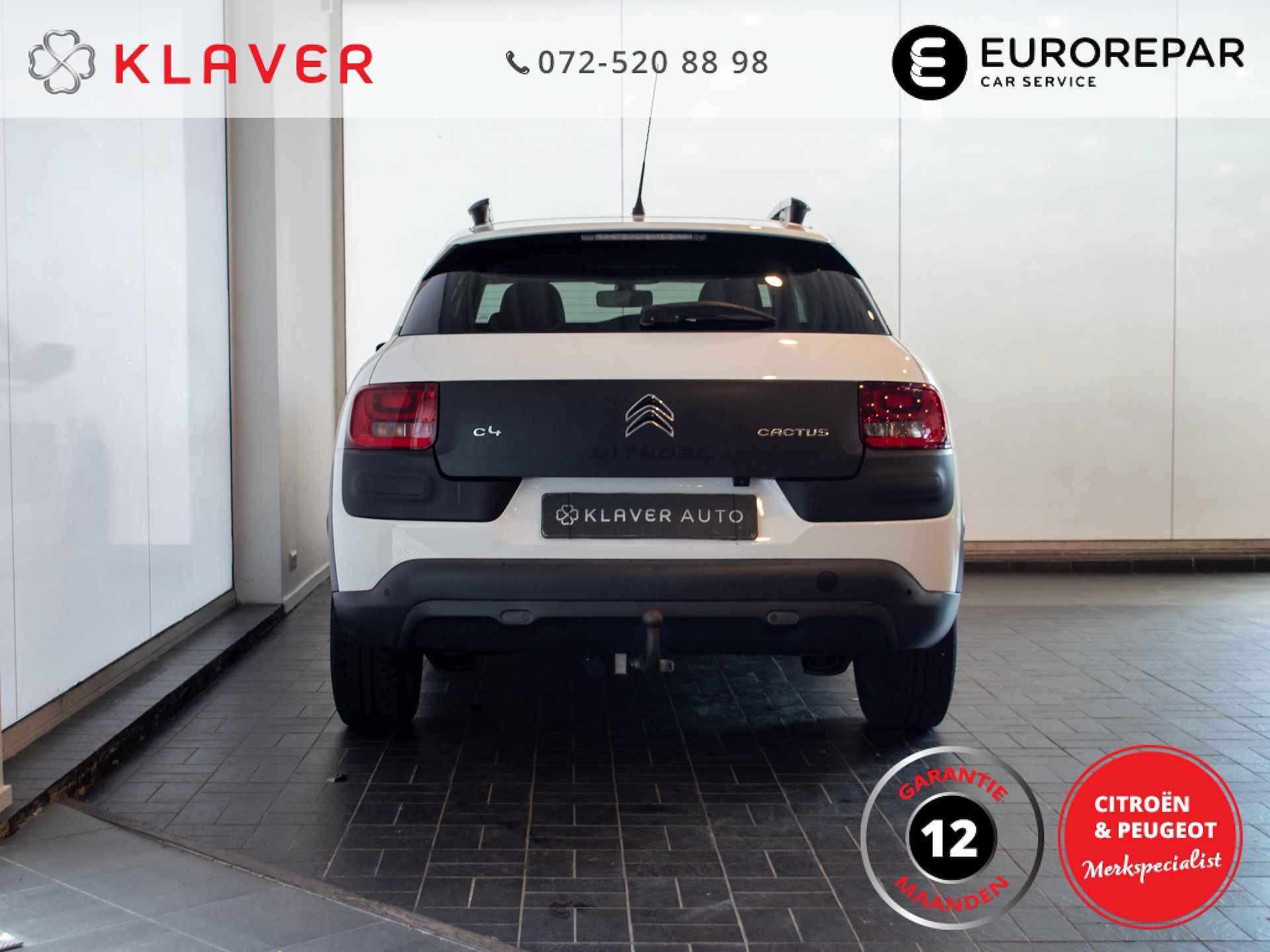 Citroen C4 Cactus 82PK Shine automaat | Navi | Cruise | Park Assist | Sens V+A - 6/37