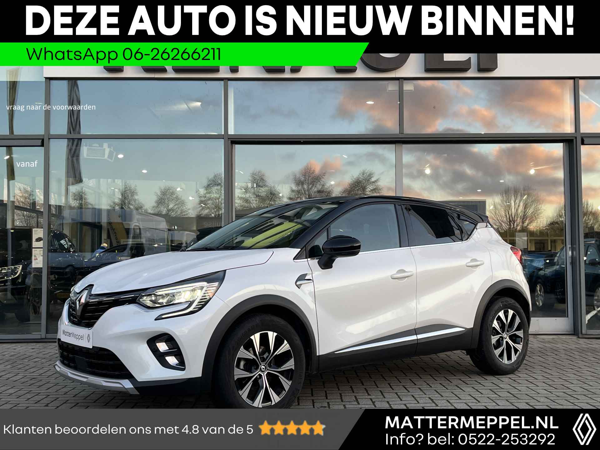 Renault Captur BOVAG 40-Puntencheck