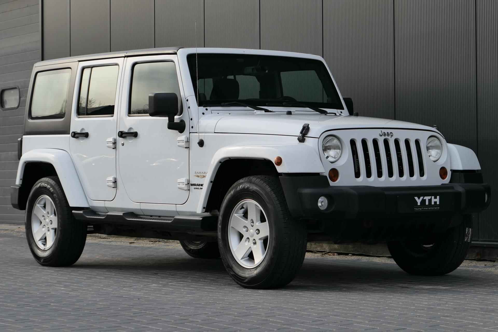 Jeep Wrangler Unlimited 3.6 Sahara Facelift Freedomtop Softtop Airco Trekhaak Alpine - 3/23