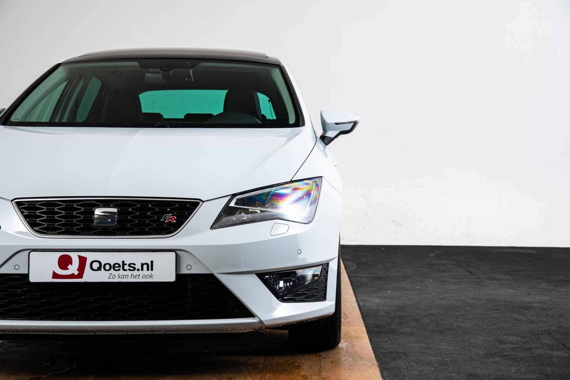 SEAT Leon ST 1.8 TSI FR Business 1e eigenaar & Dealer onderhouden - Panoramadak - Stoelverwarming - Leder - Parkeerhulp voor/achter - Privacy Glas - LED koplampen - 48/65