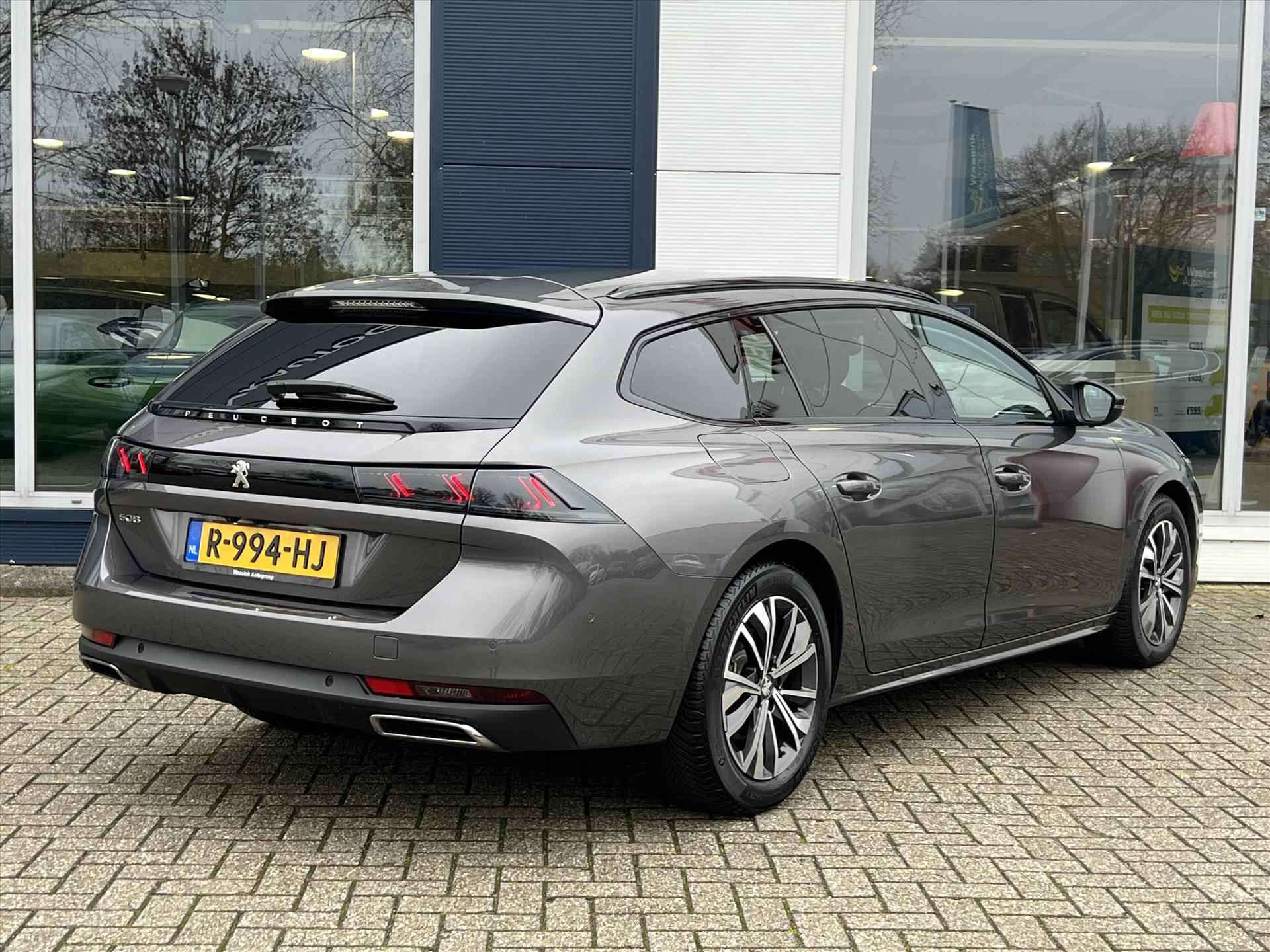 PEUGEOT 508 Sw 1.2 PureTech 130pk S&amp;S EAT8 Allure Pack Business | Cruise Control | Touchscreen | Parkeersensoren - 5/42