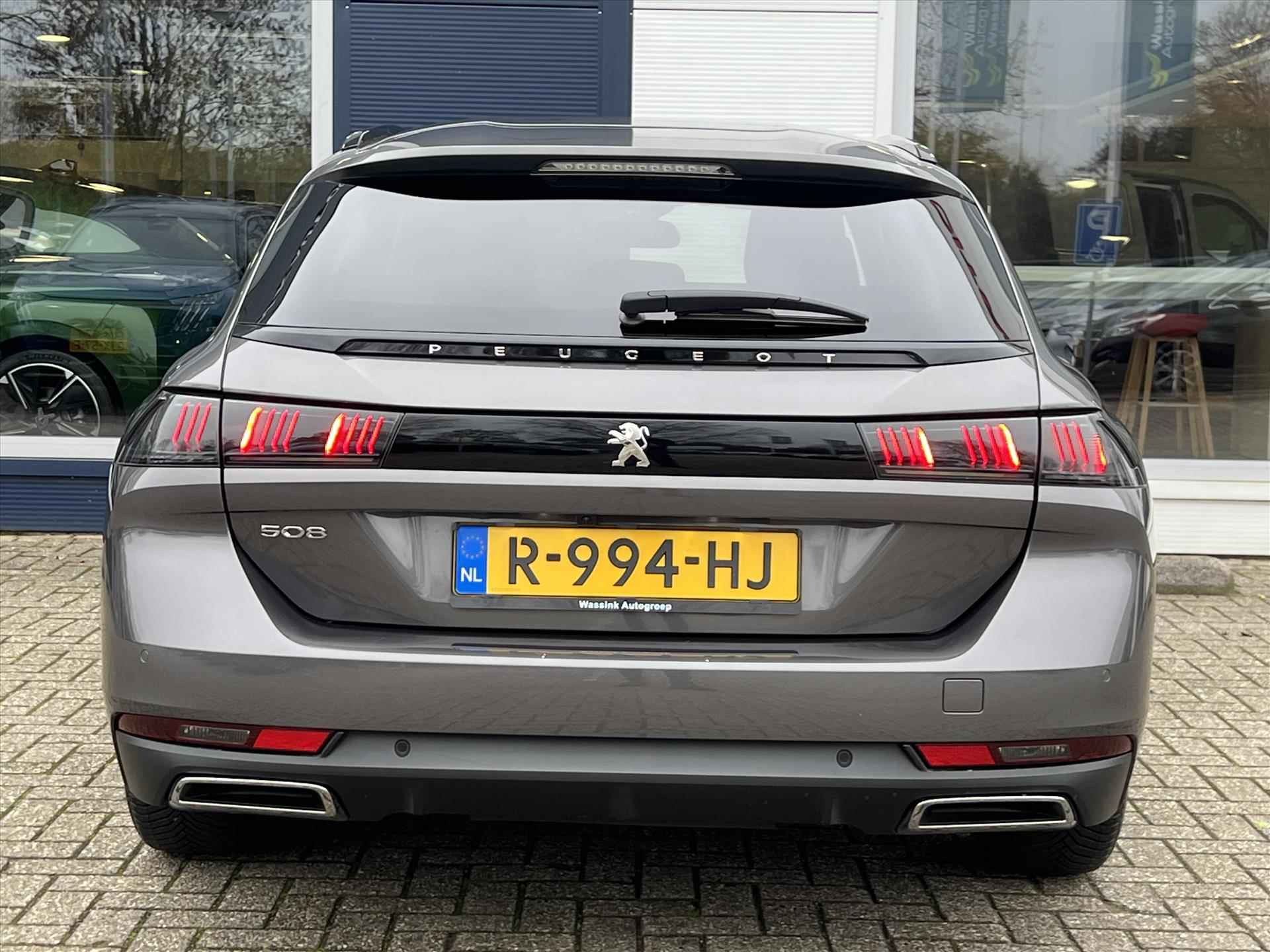 PEUGEOT 508 Sw 1.2 PureTech 130pk S&amp;S EAT8 Allure Pack Business | Cruise Control | Touchscreen | Parkeersensoren - 6/42