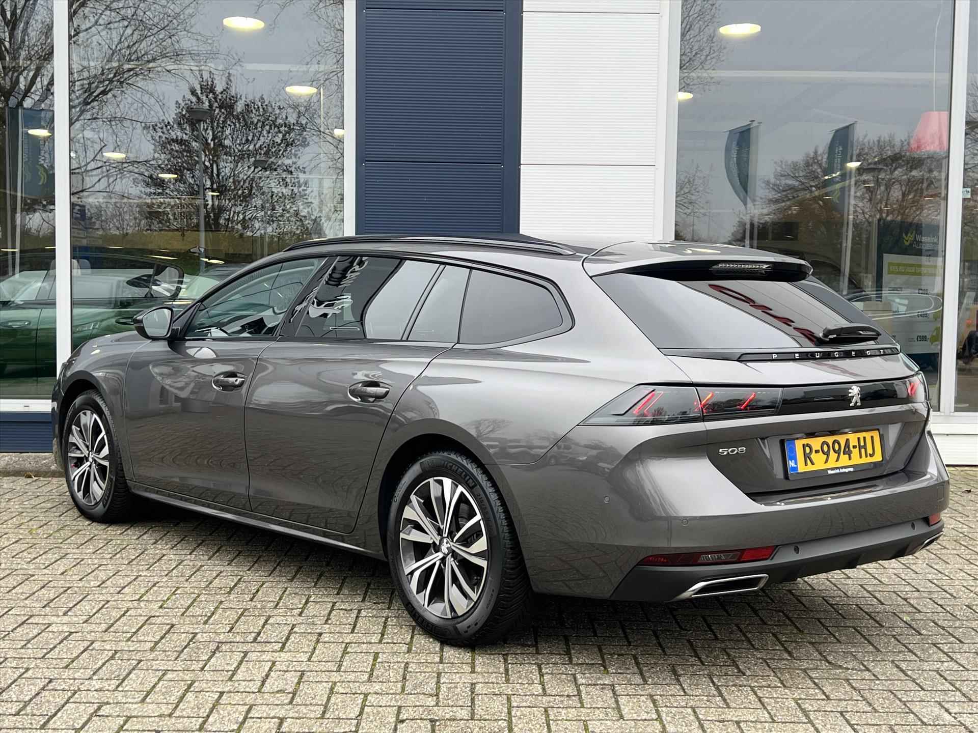 PEUGEOT 508 Sw 1.2 PureTech 130pk S&amp;S EAT8 Allure Pack Business | Cruise Control | Touchscreen | Parkeersensoren - 7/42