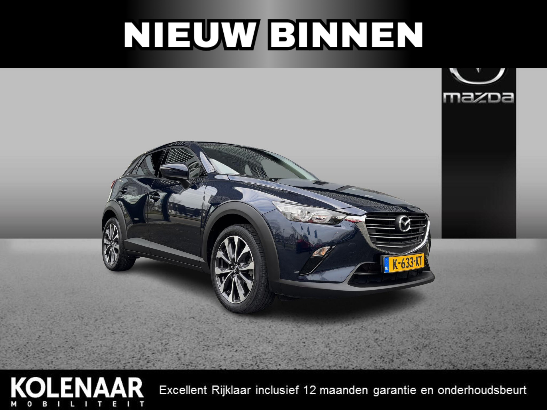 Mazda CX-3 2.0 SkyActiv-G 121 Sportive /Afn. Trekhaak/Dealeronderhouden/Navi/Airco/DAB/PDC achter