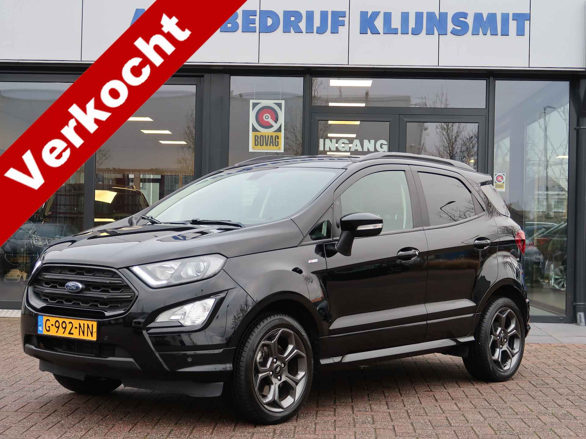 Ford EcoSport 1.0 125pk ST-Line Black | B&O | Trekhaak | Camera | Stoelverw | - 1/21