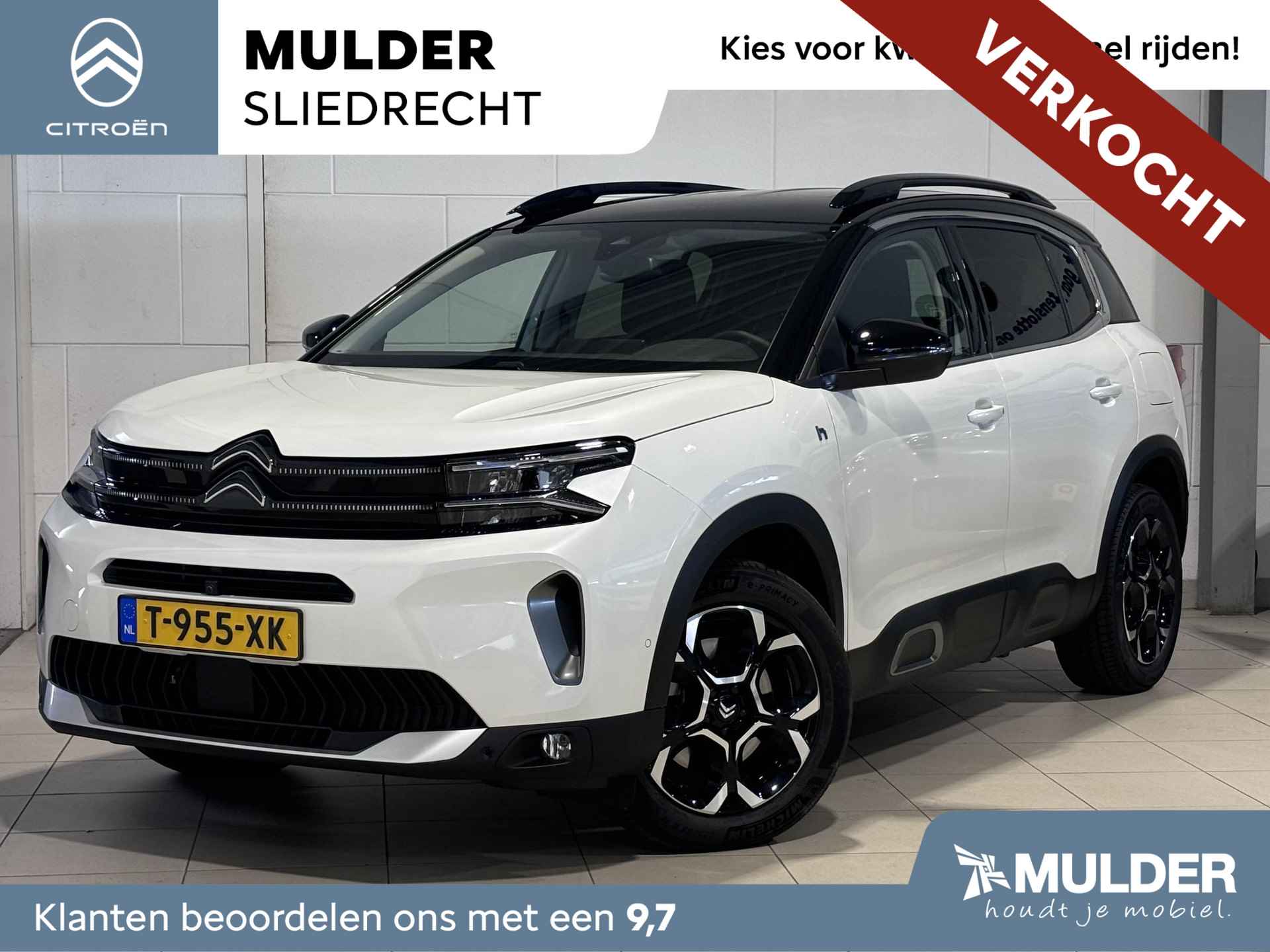 Citroën C5 Aircross SUV Shine Business Plus PHEV Hybrid 180pk ë-EAT8 AUTOMAAT | TWO-TONE! | 360° CAMERA | NAVI | HANDSFREE A.KLEP | KEYLESS | ADAPTIVE CRUISE | DAB+ - 1/63