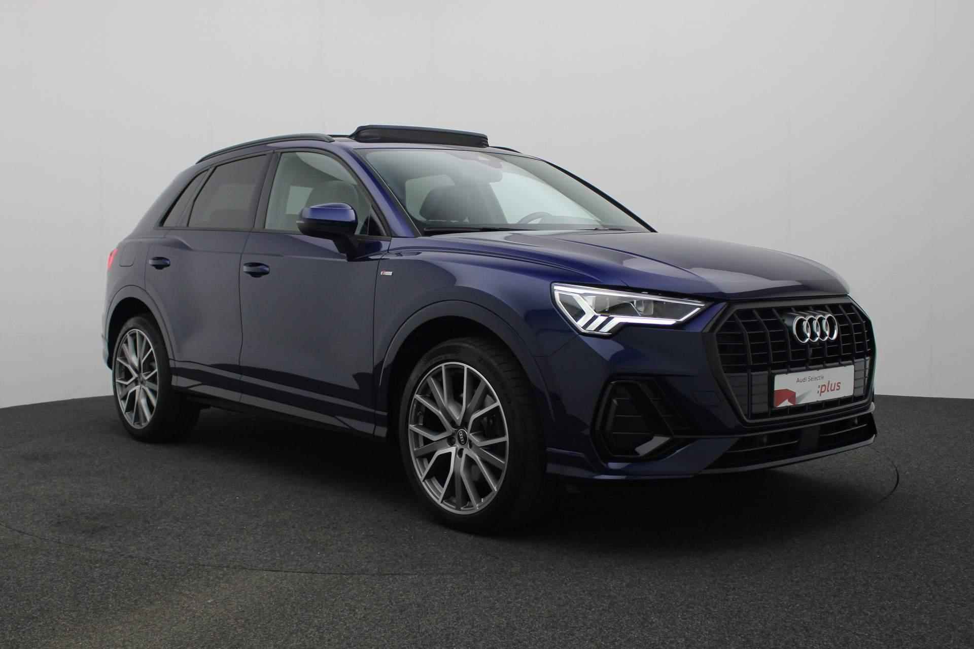 Audi Q3 45 TFSI e 245PK S-tronic S edition / S-Line | Pano | Leder/alcantara | Stoelverwarming | Camera | Navi | ACC | Keyless - 36/43